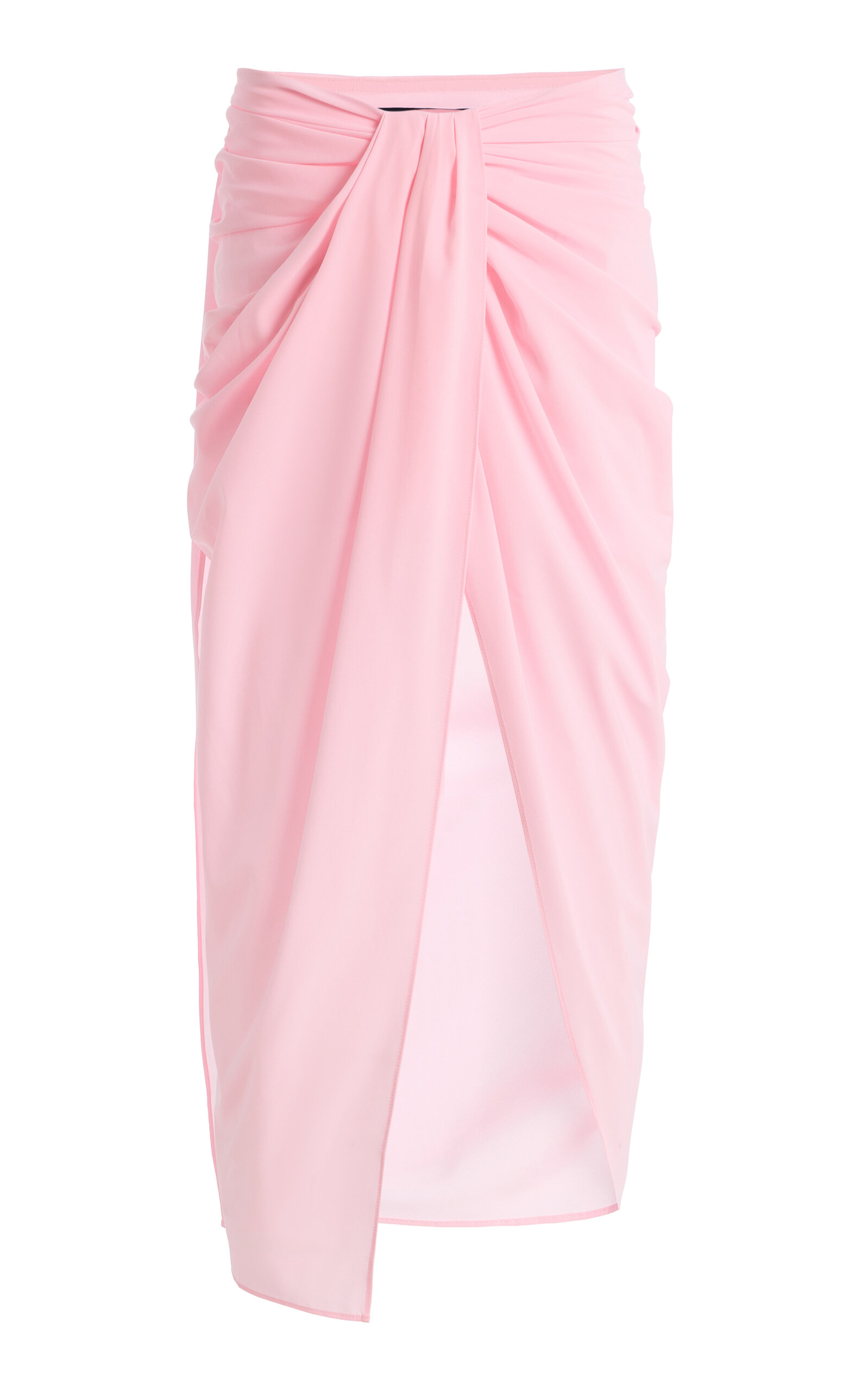 Jacquemus Cotton Midi Pareo Skirt