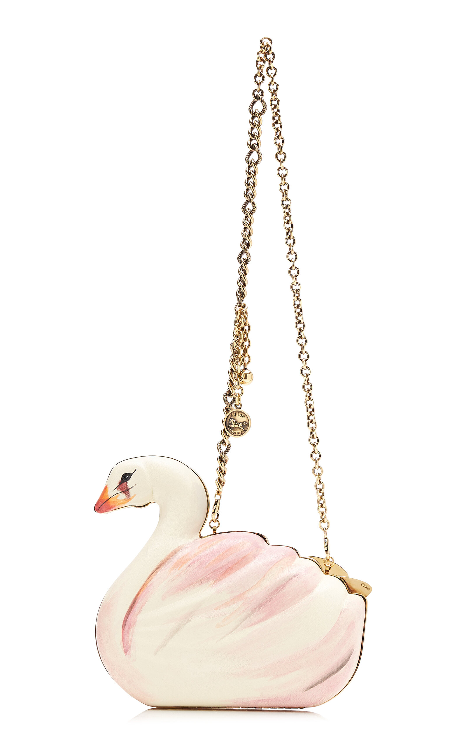 Chloé Chloé Tropicus Leather Clutch