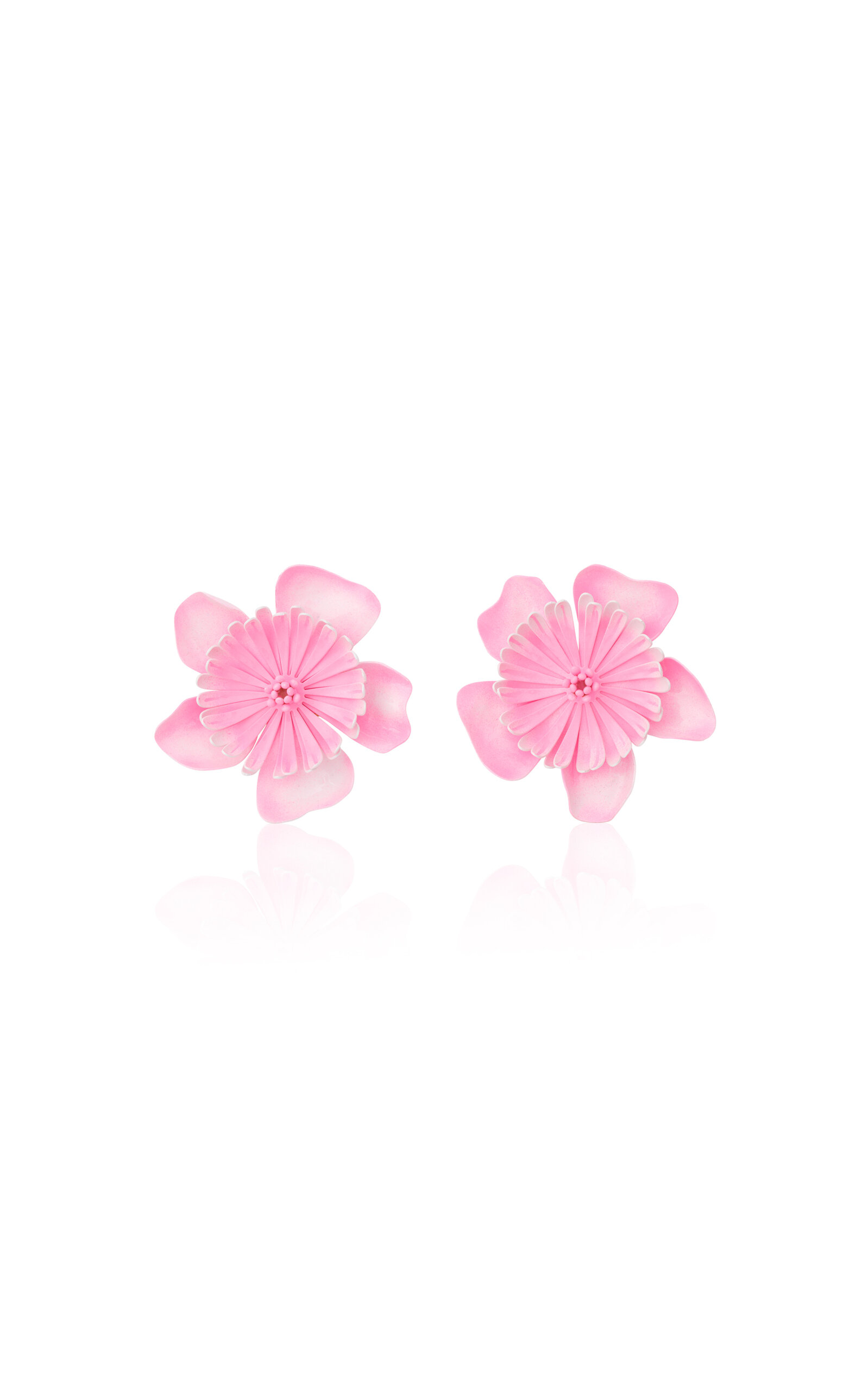 Chloé Bloom Earrings In Pink