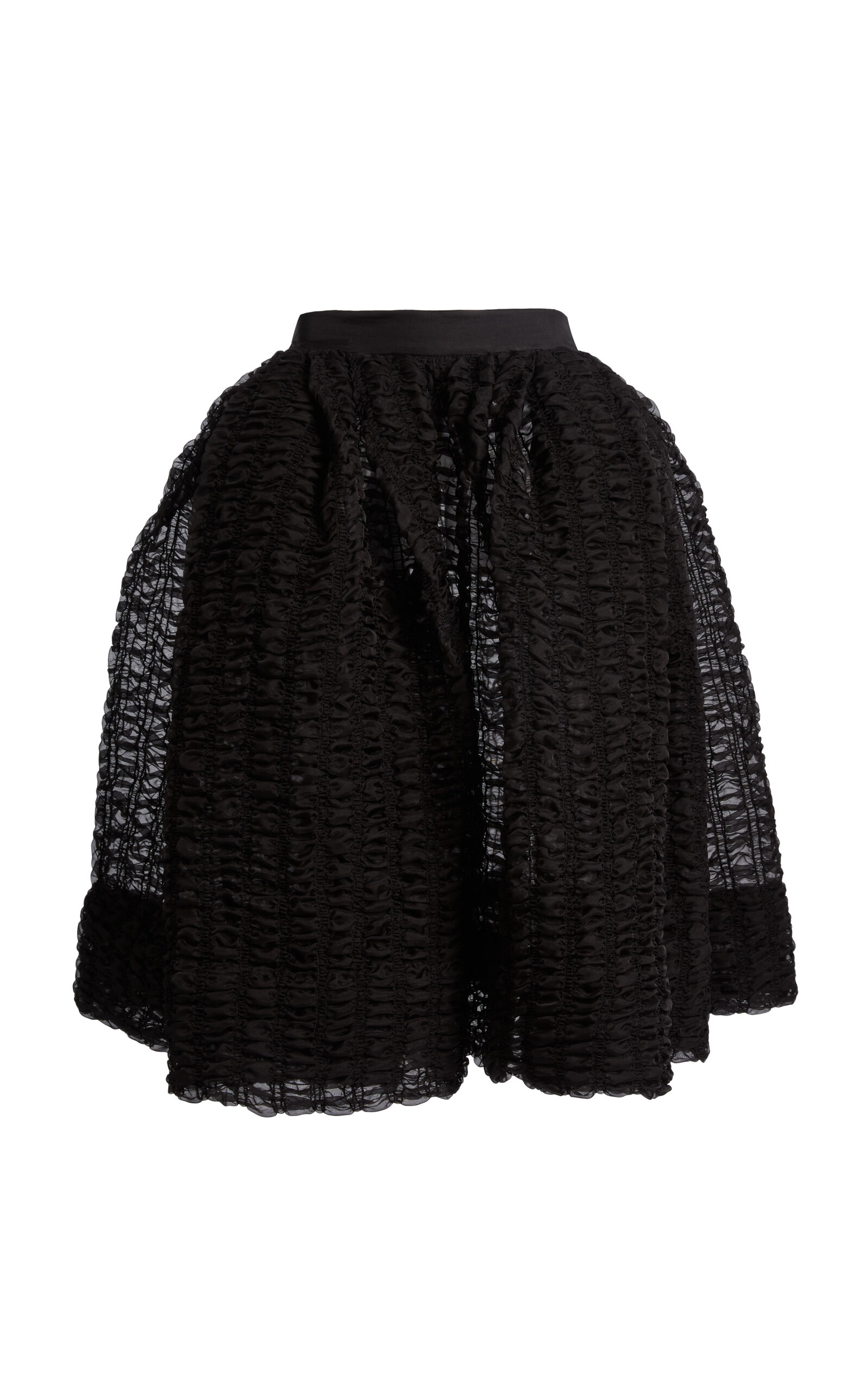 Giambattista Valli Organza Trousers In Black
