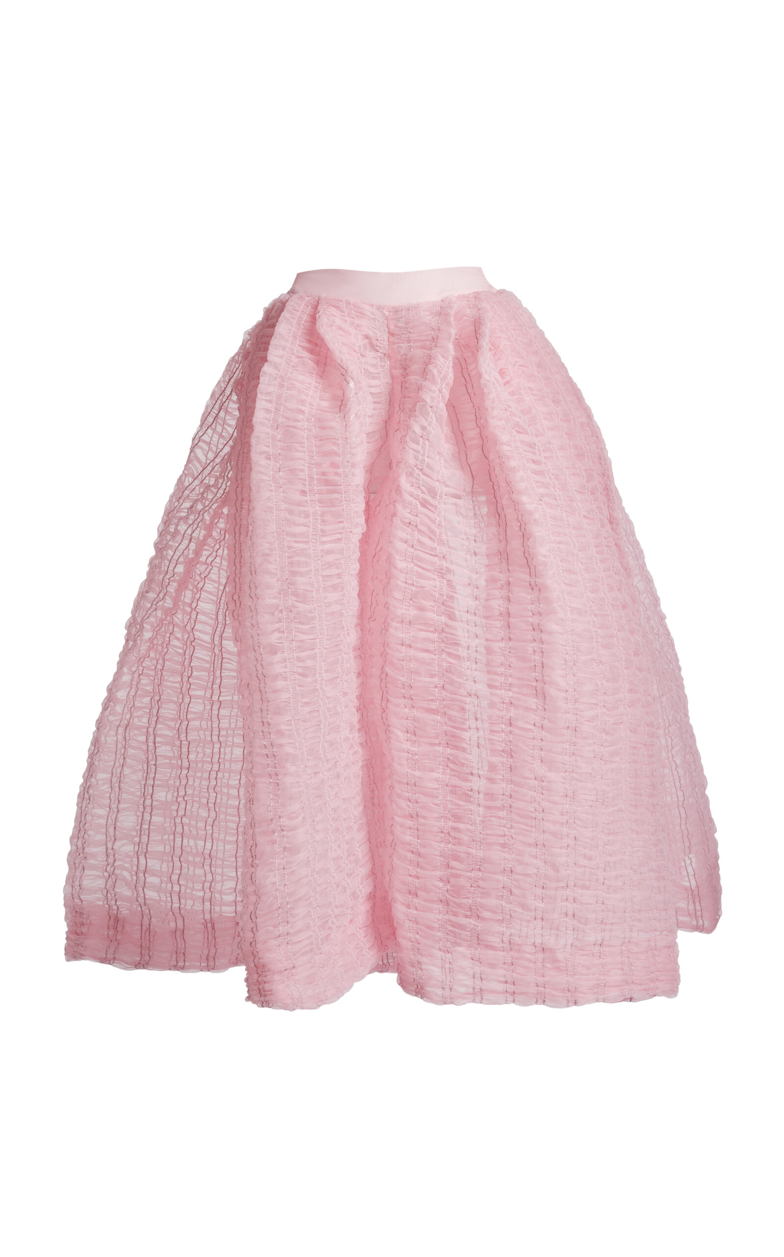 Giambattista Valli Organza Trousers In Pink