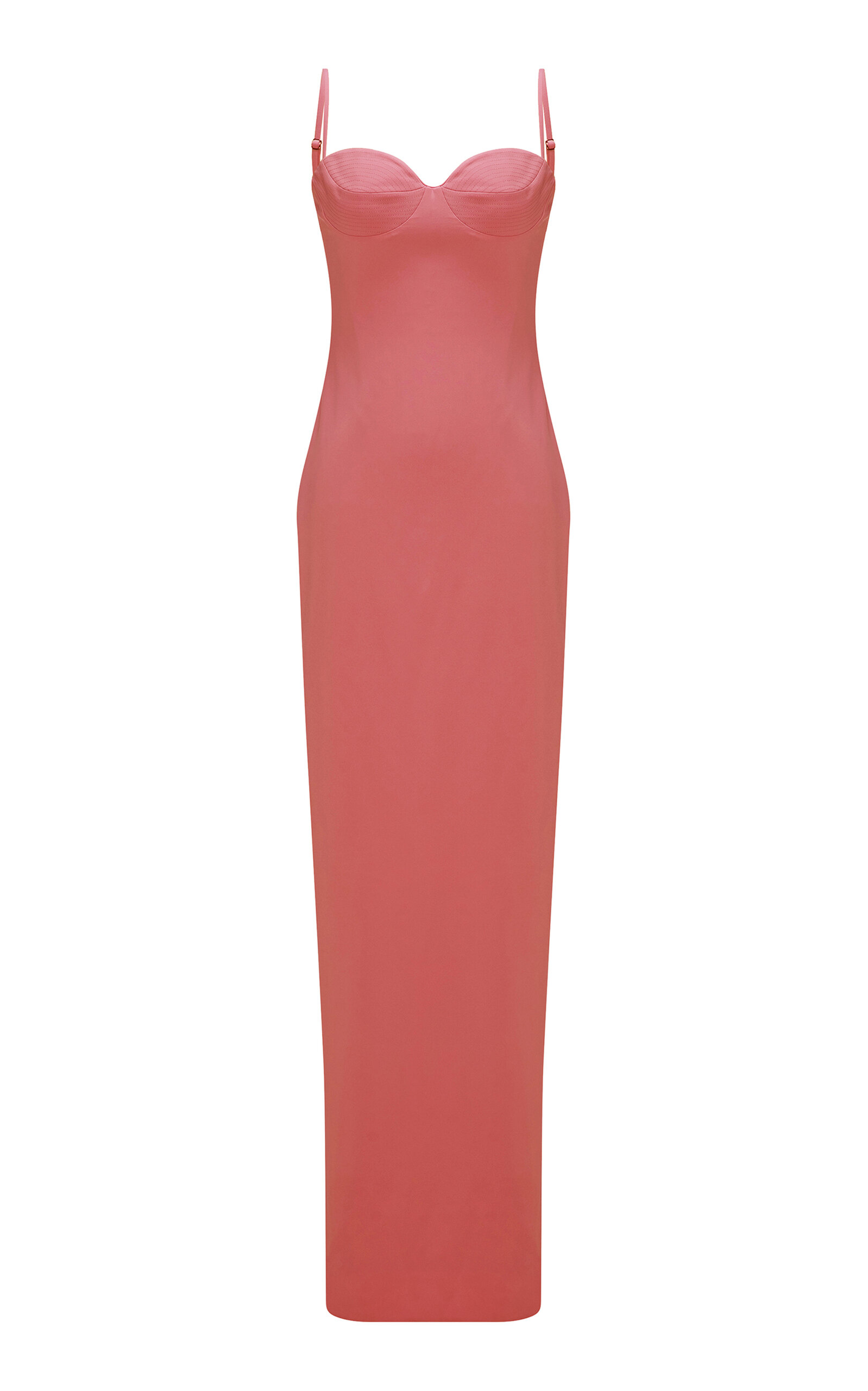 Marmar Halim Cape Maxi Dress In Orange
