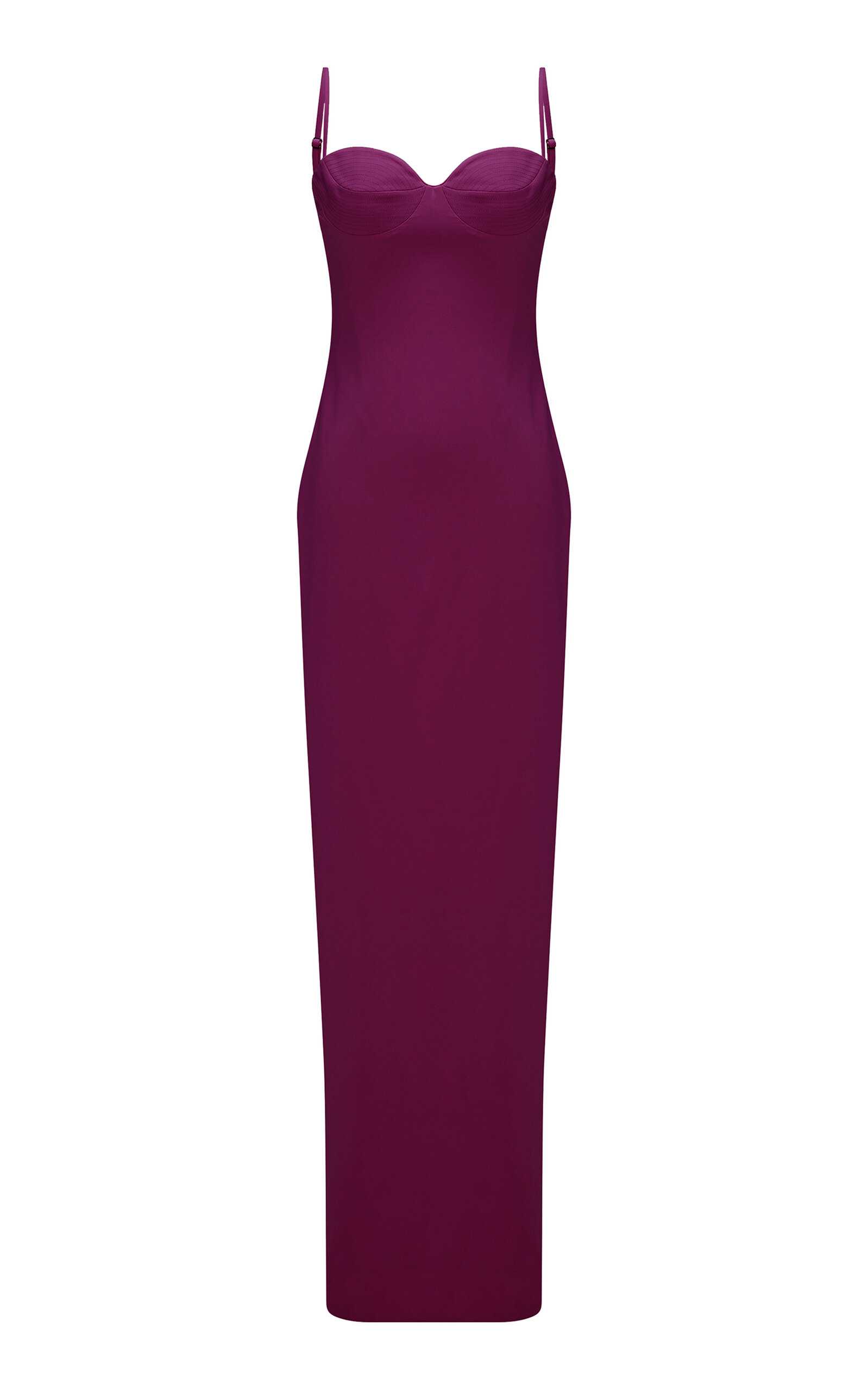Marmar Halim Cape Maxi Dress In Purple