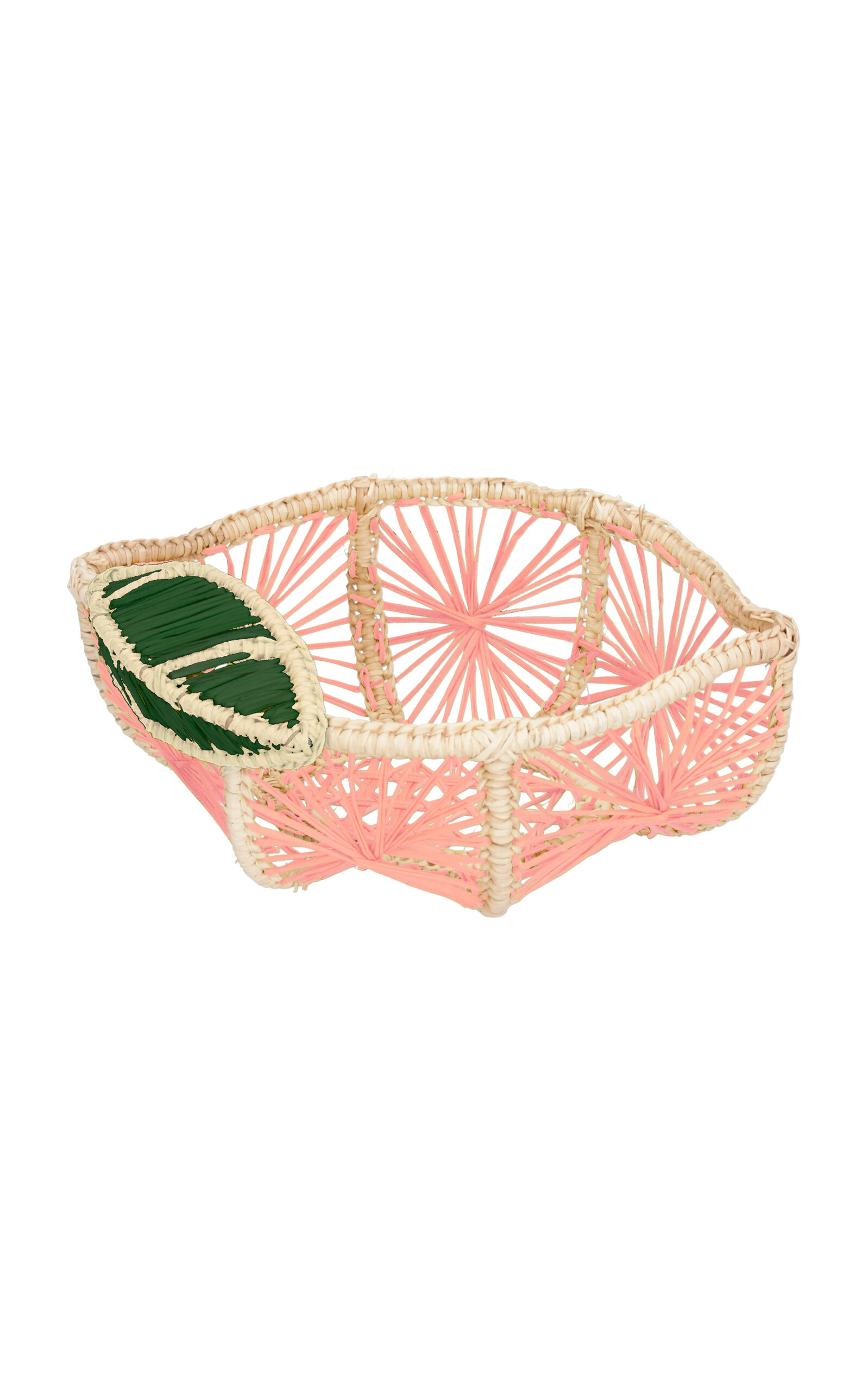 Mercedes Salazar Lemon Pink Basket - Multi