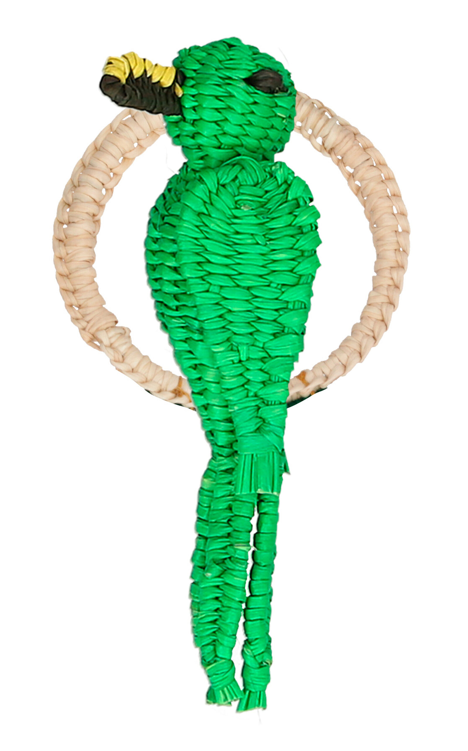 Mercedes Salazar Periquito Napkin Ring In Green