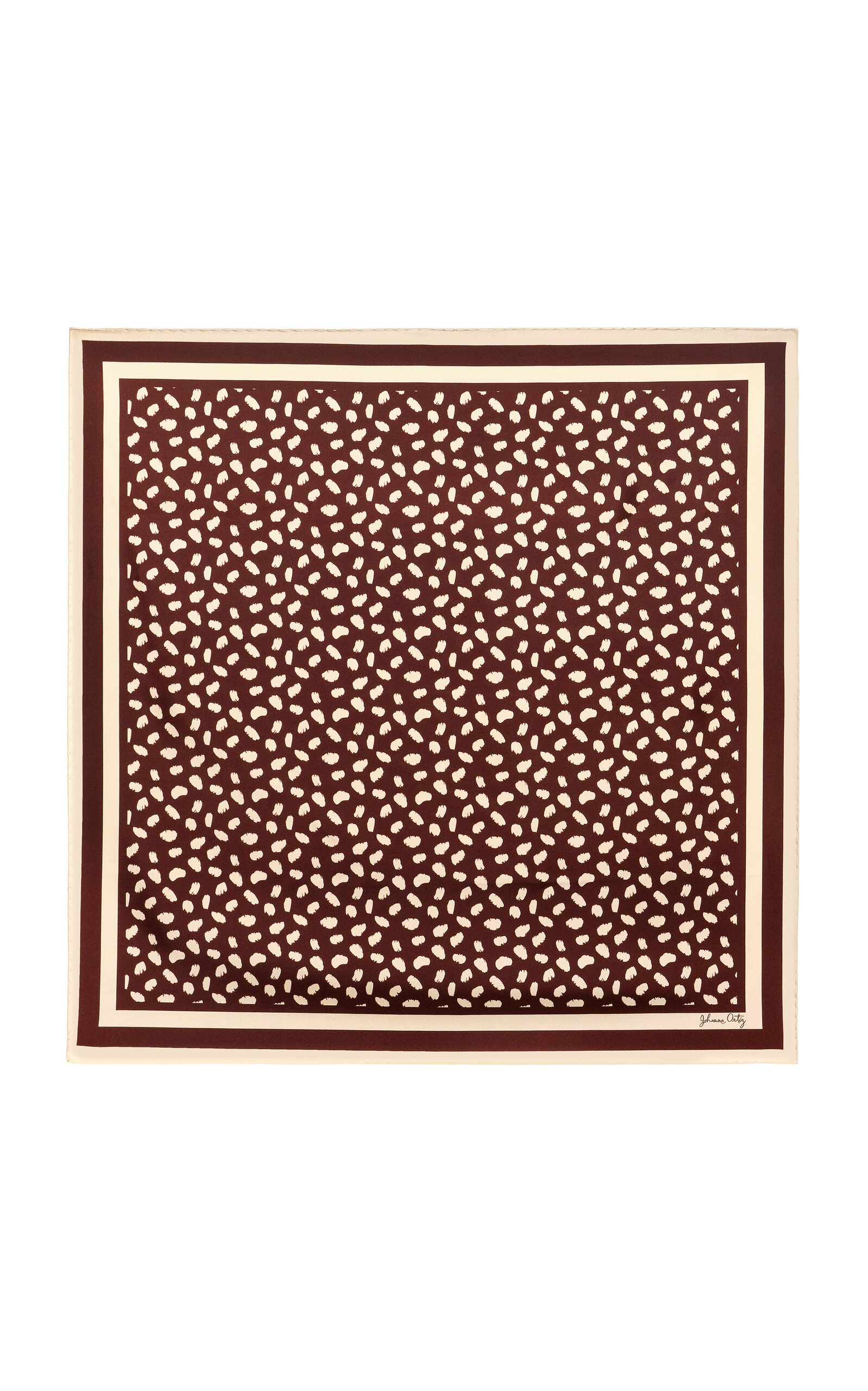 Johanna Ortiz Feline Spirit Scarf In Brown