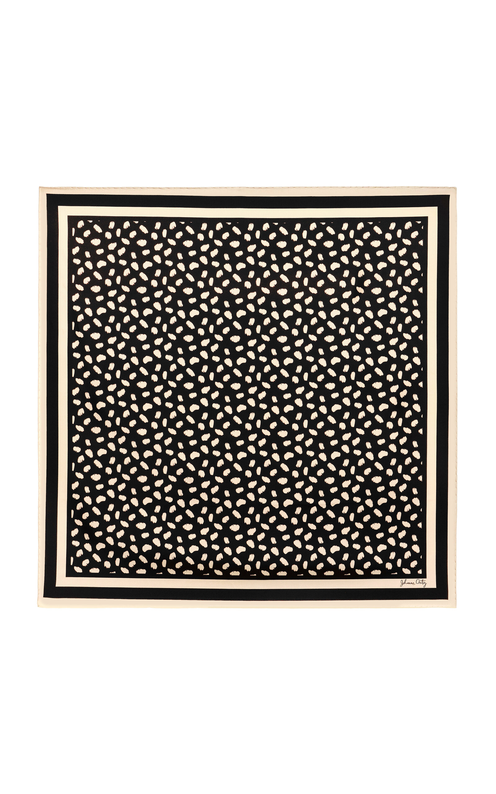 Johanna Ortiz Feline Spirit Scarf In Black
