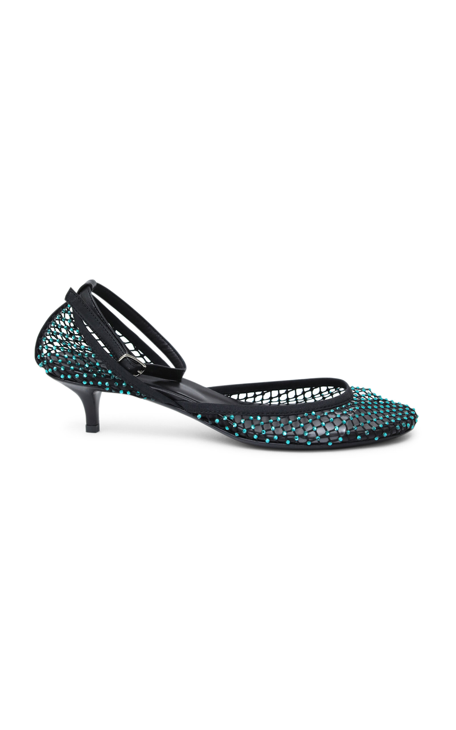 Christopher Esber Minette Ballet Mary Jane Heel In Blue