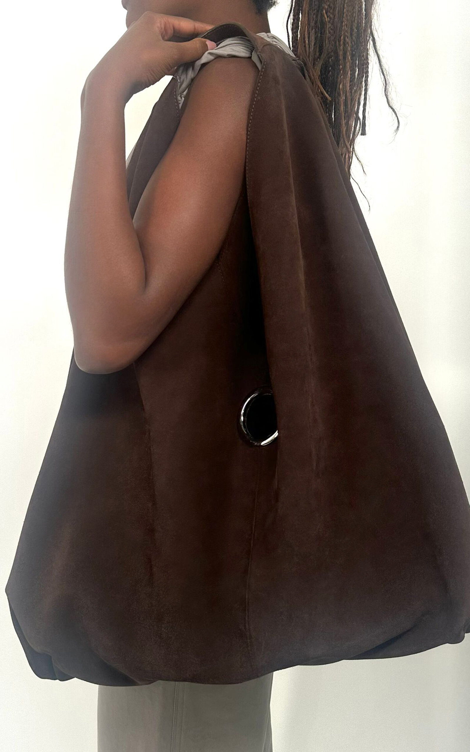 Christopher Esber Deia Textured Xl Tote - Brown - OS