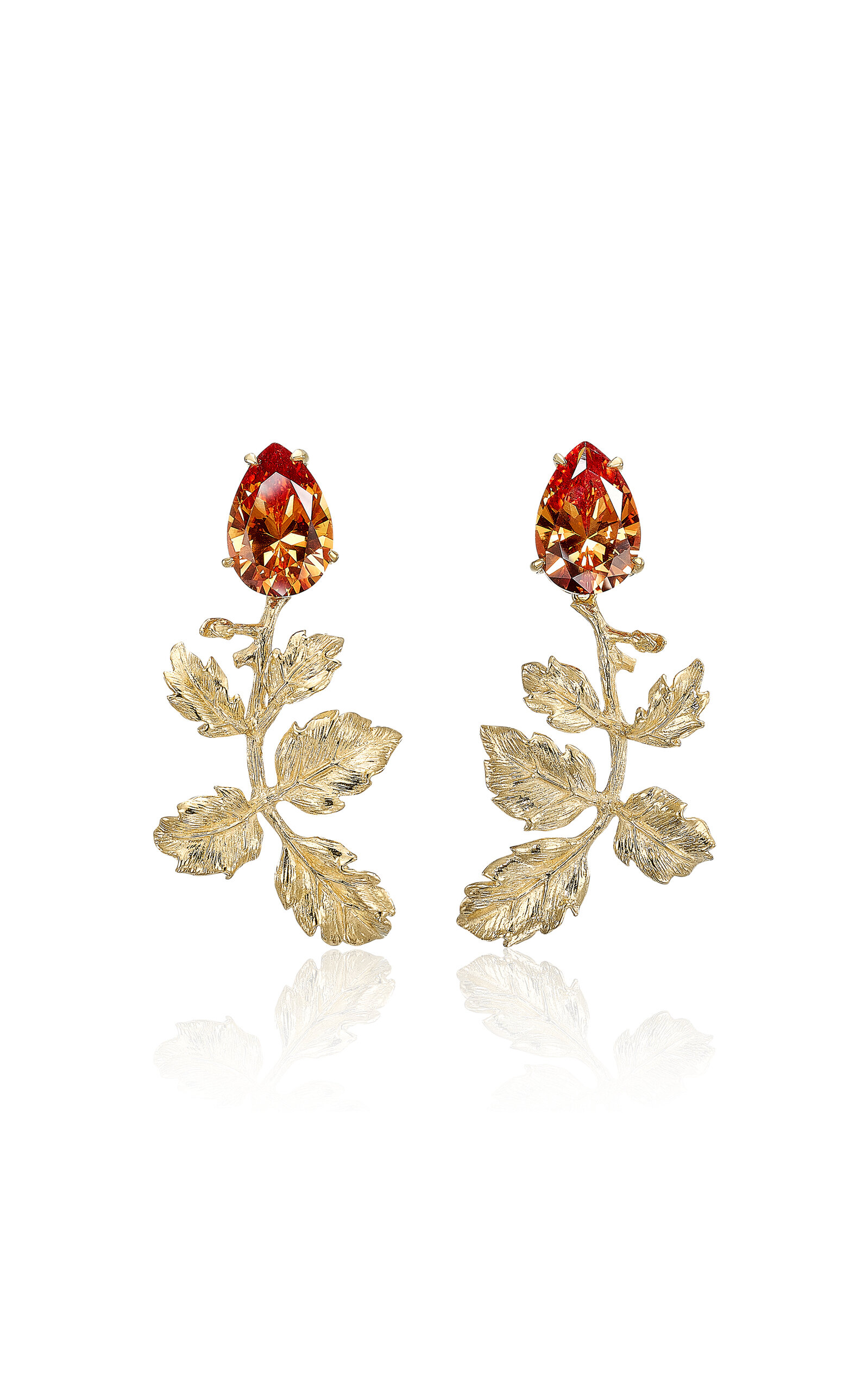 Anabela Chan 18k Yellow Gold Vermeil Golden Acorn Earrings