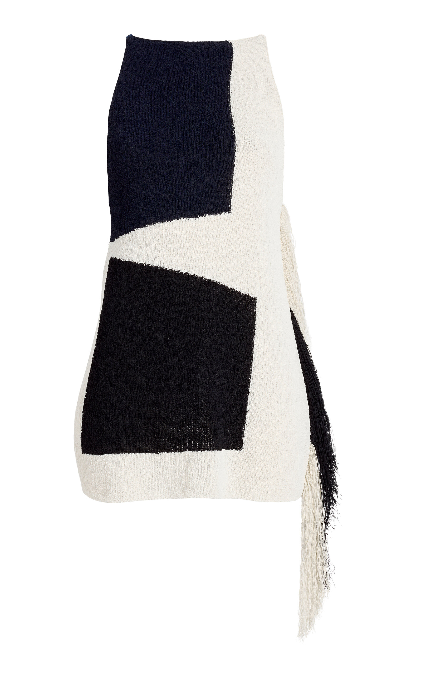 Proenza Schouler Saskia Fringed Intarsia-Knit Top | Thumbnail 7