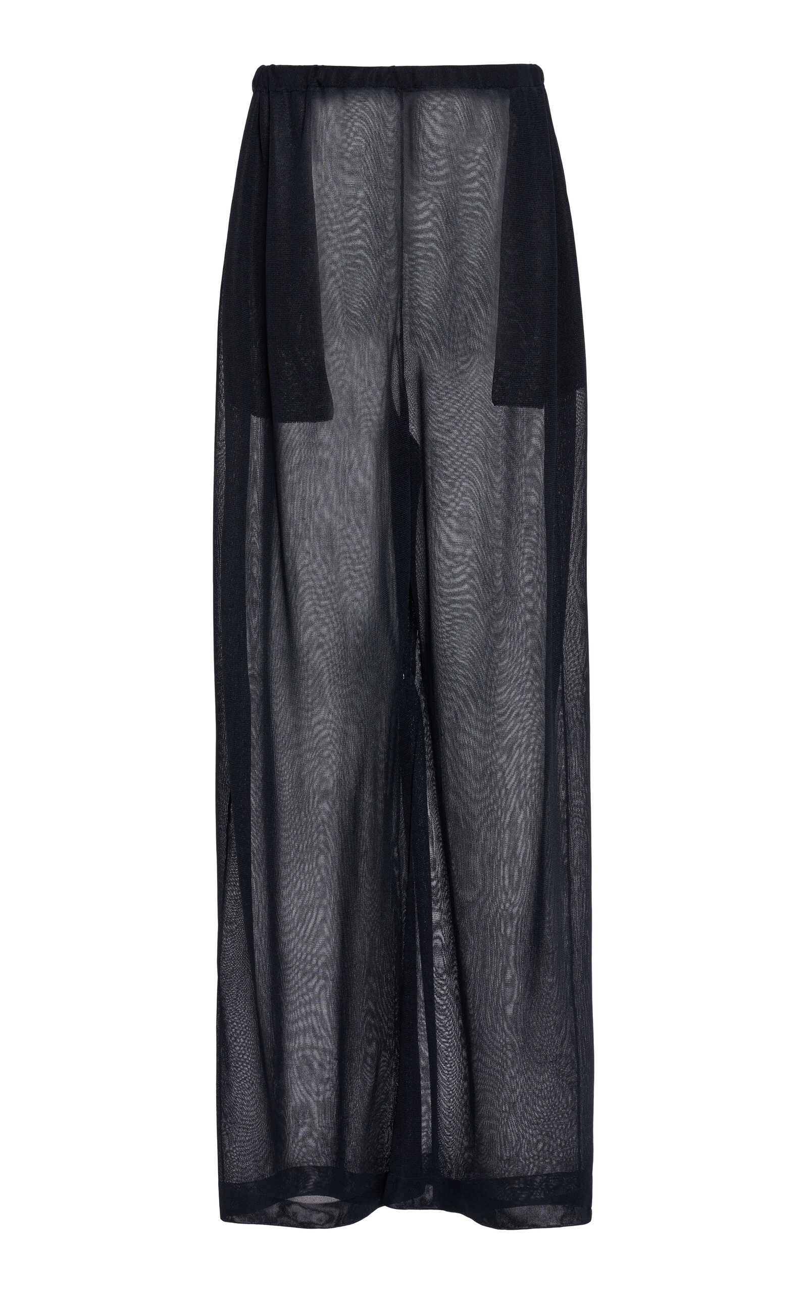 Ferragamo Tailored Wide-leg Trousers In Blue