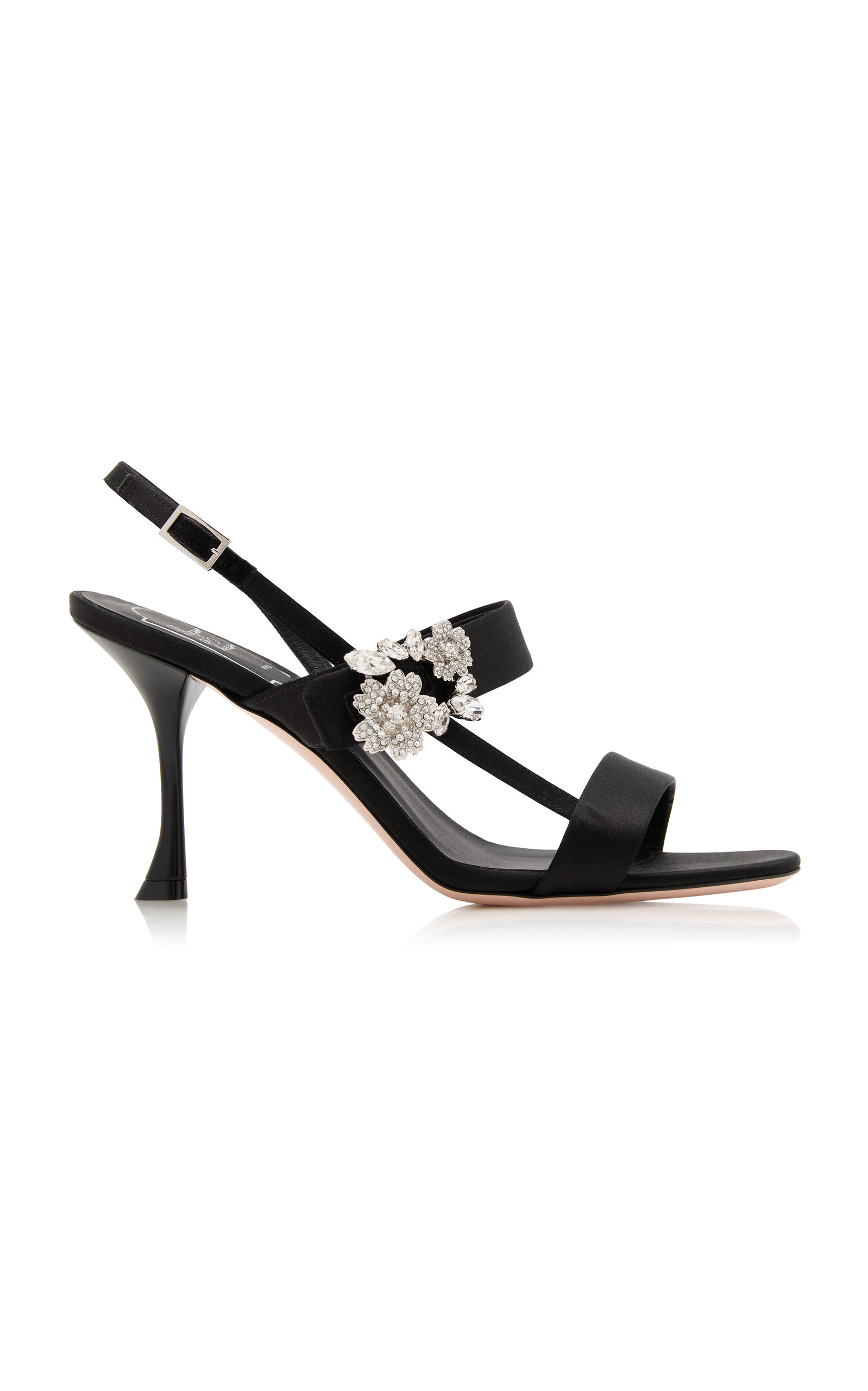 Roger Vivier Mini Bouquet Sandals In Black