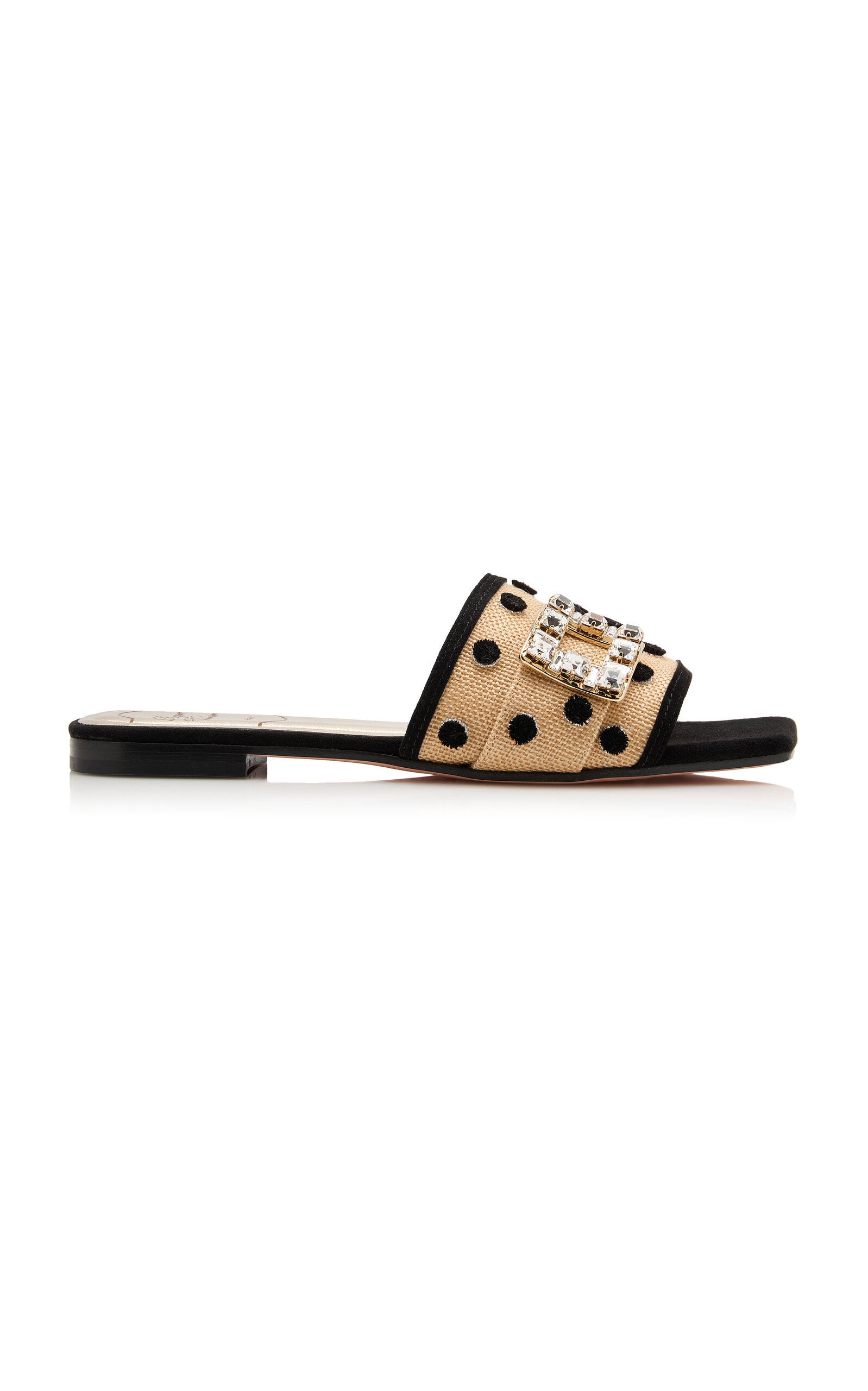 Roger Vivier Viv By The Sea Mules In Multi
