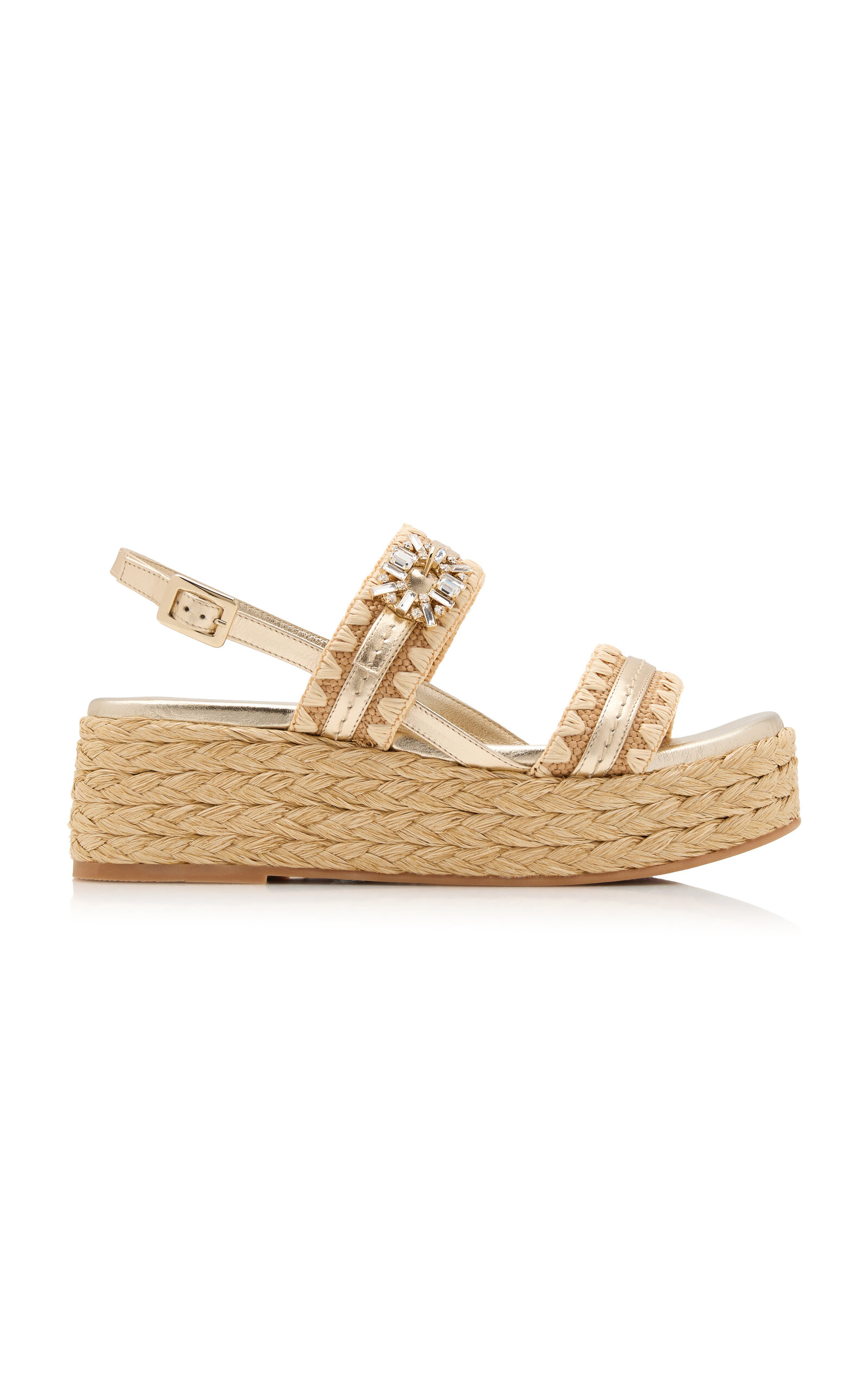 Roger Vivier Summer Strass Sandals - Neutral