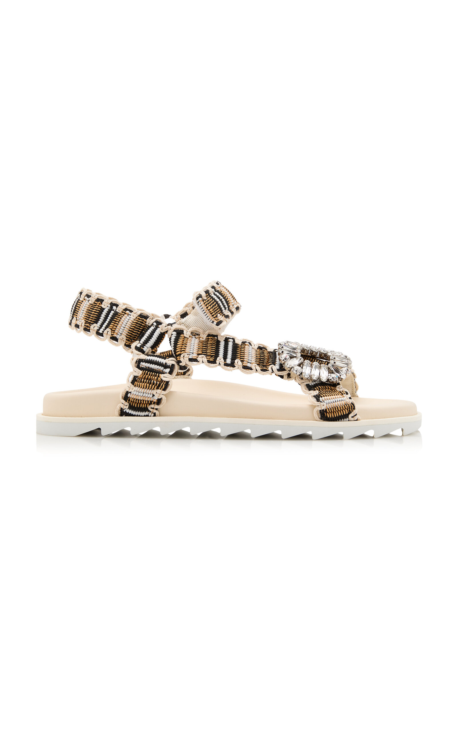 Roger Vivier Trekky Viv Ribbon Sandas - Multi