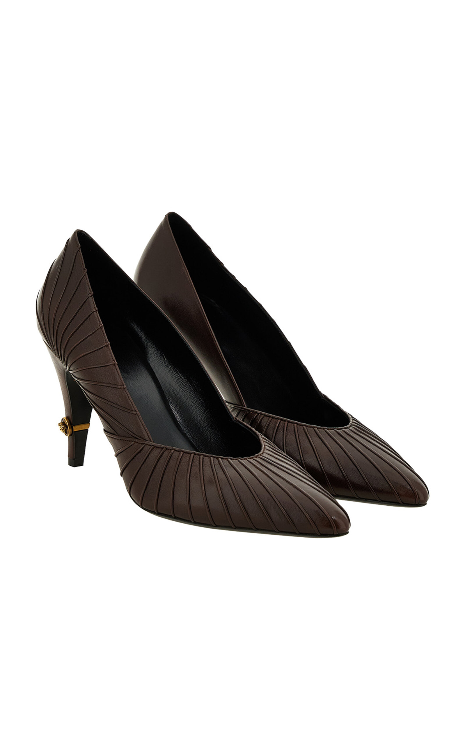 Versace Tejus Leather Pumps - Multi - IT 36.5