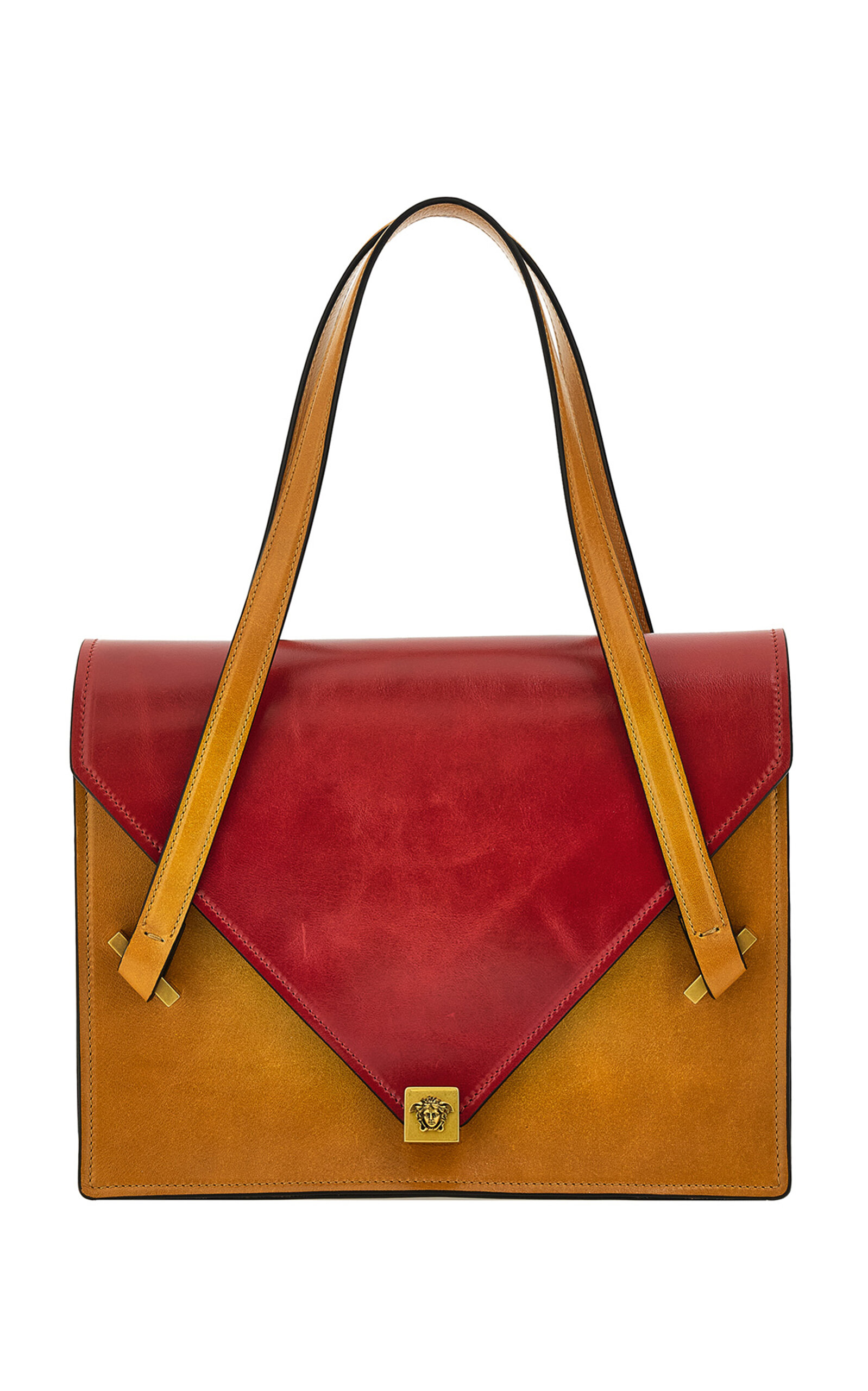 Versace Medusa Square Medium Shoulder Bag - Neutral - OS