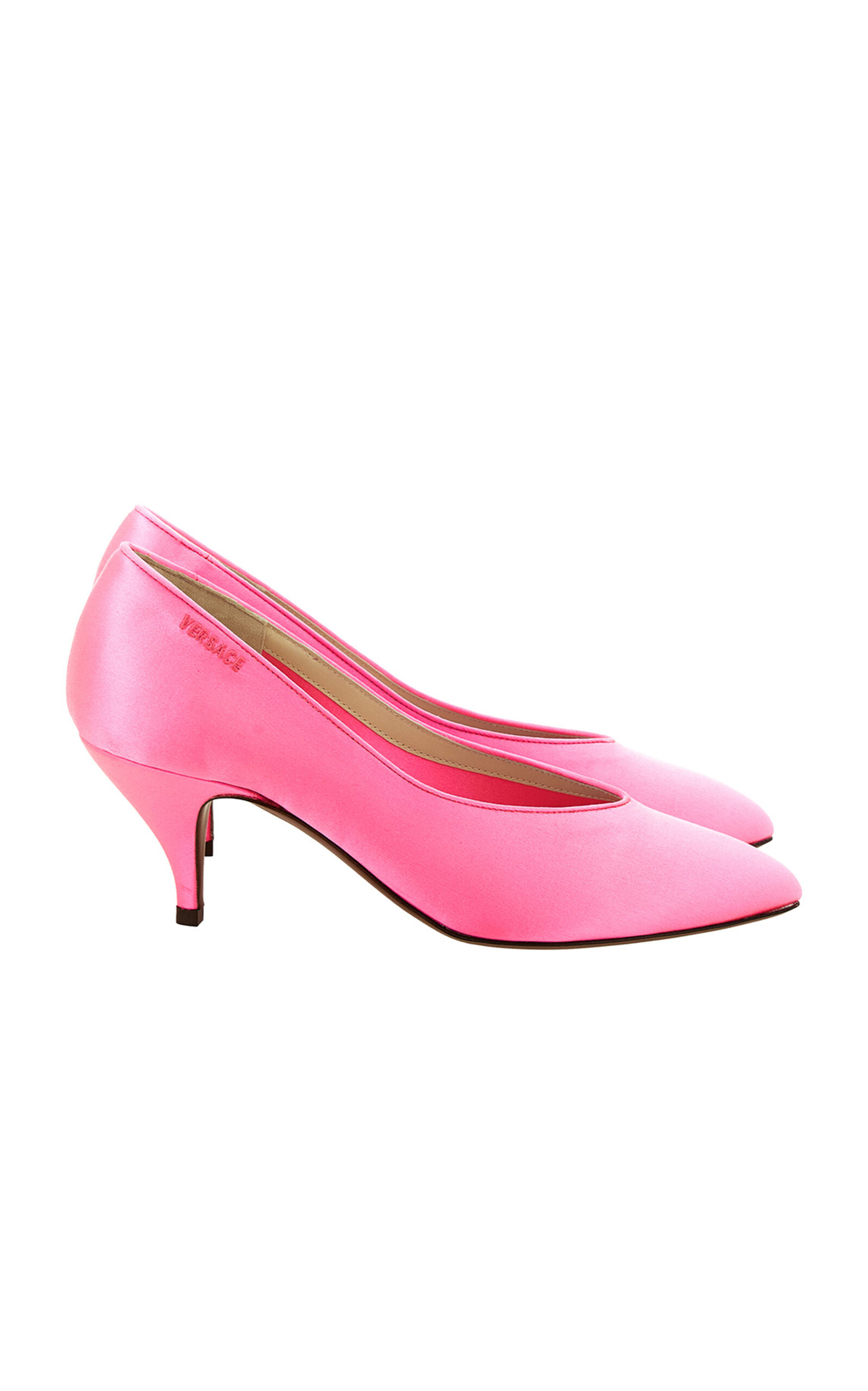 Versace Satin Pumps - Pink - IT 39.5