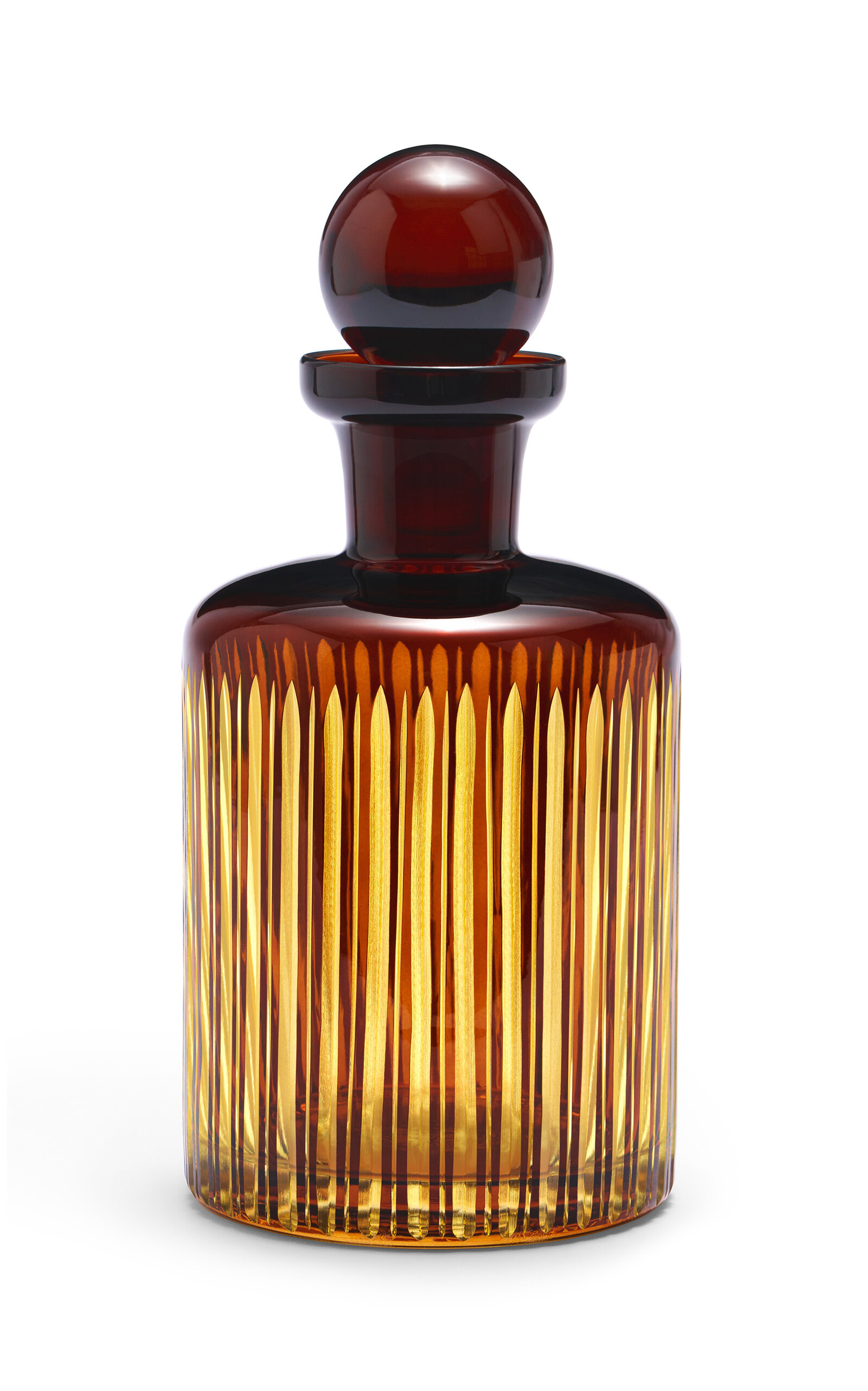 L'Objet Prism Spirit Decanter - Amber/Honey - N/a
