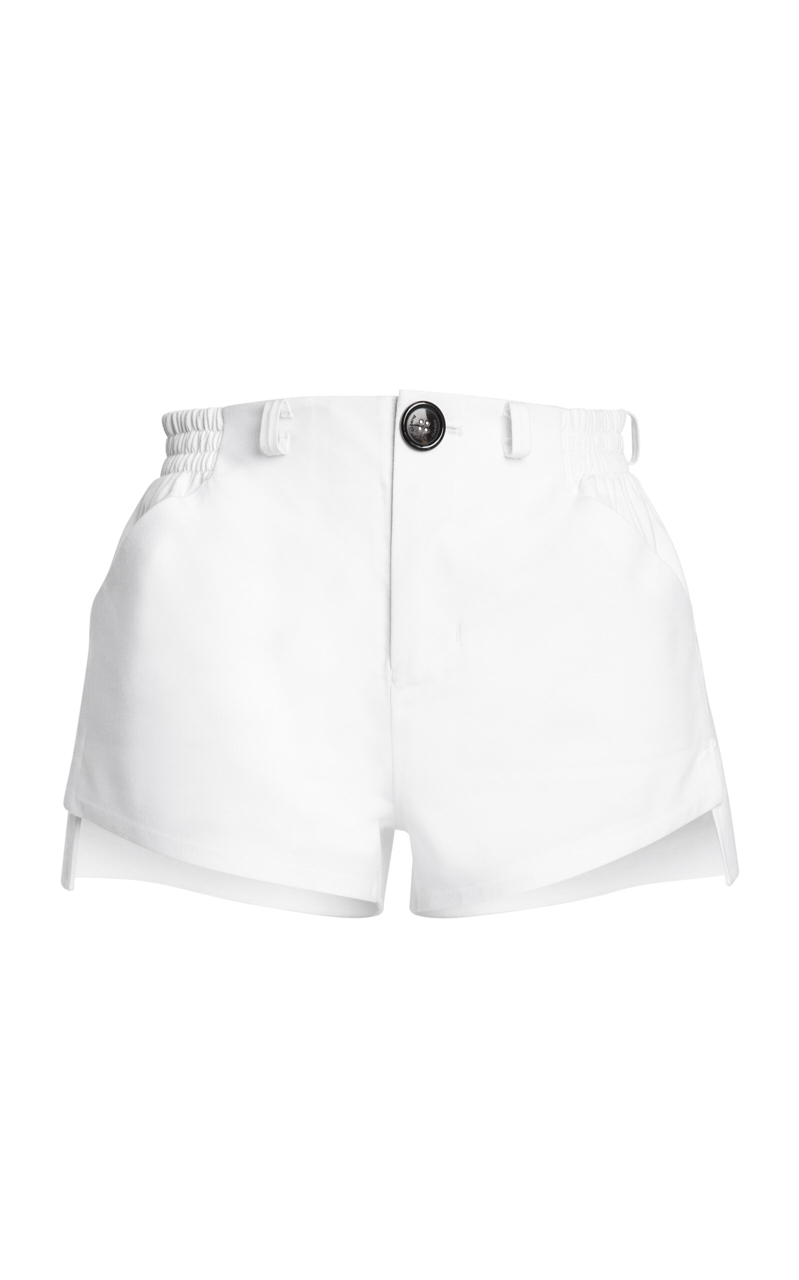 Coperni Technical Tailored Shorts In White