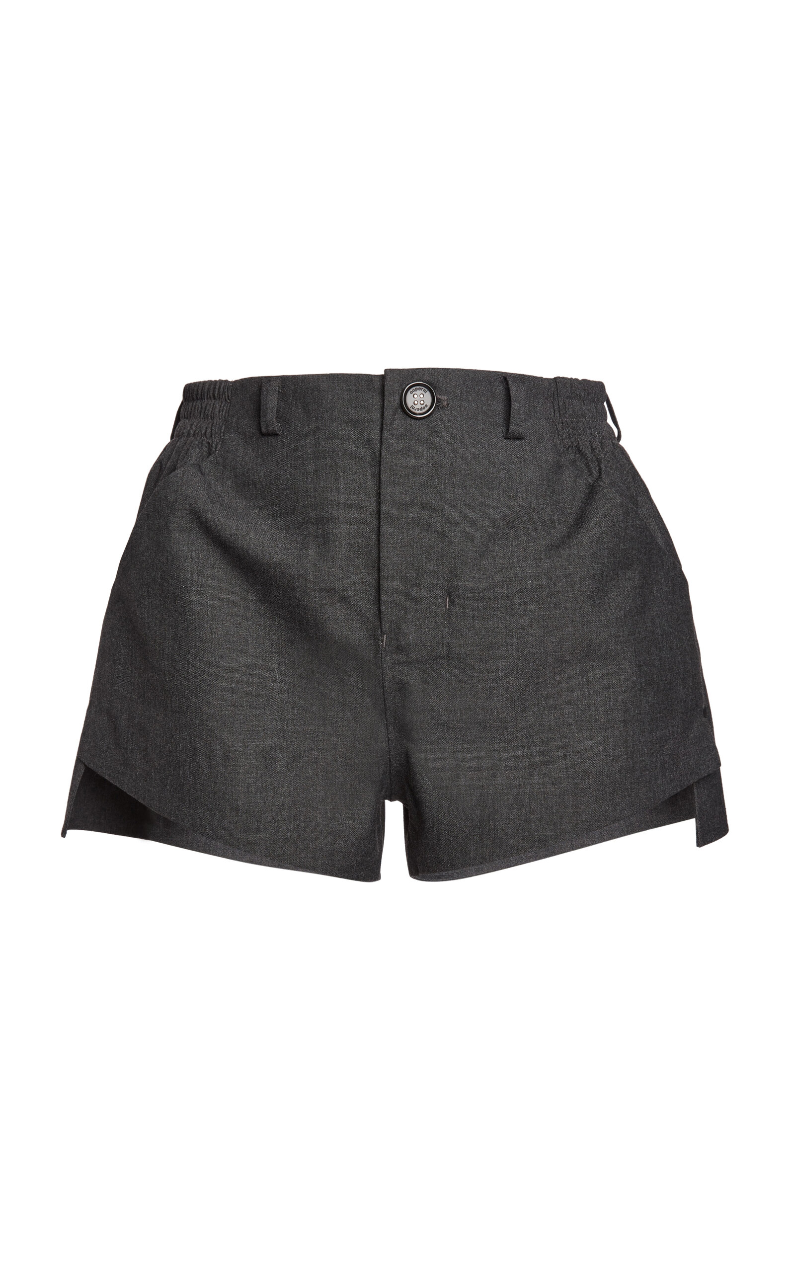 Coperni Technical Tailored Shorts In Gray