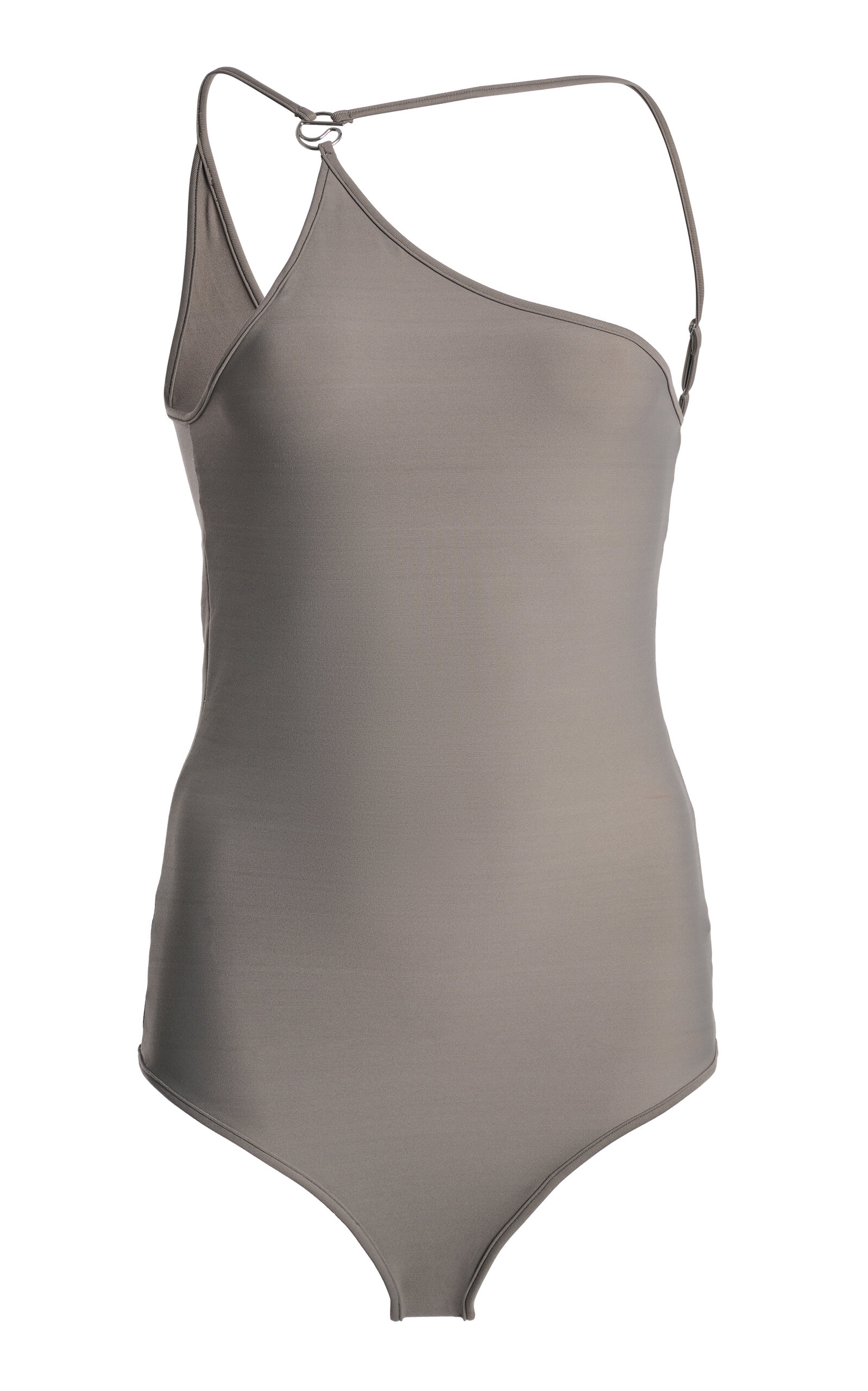 Coperni One-Shoulder Swimsuit - Grey - XS