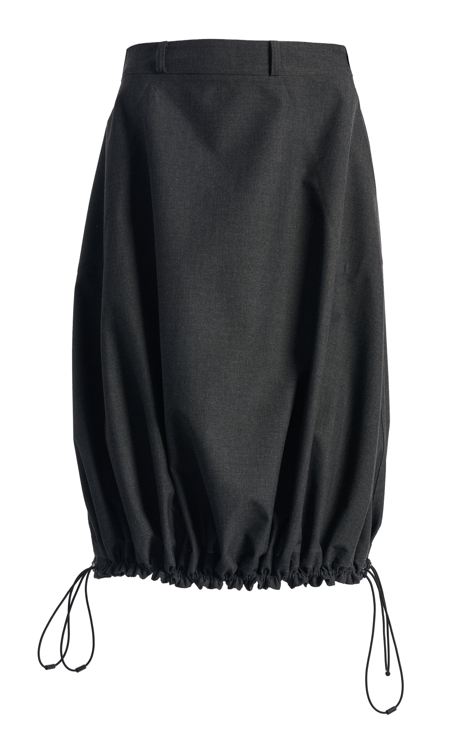 Coperni Technical Tailored Balloon Skirt In Black