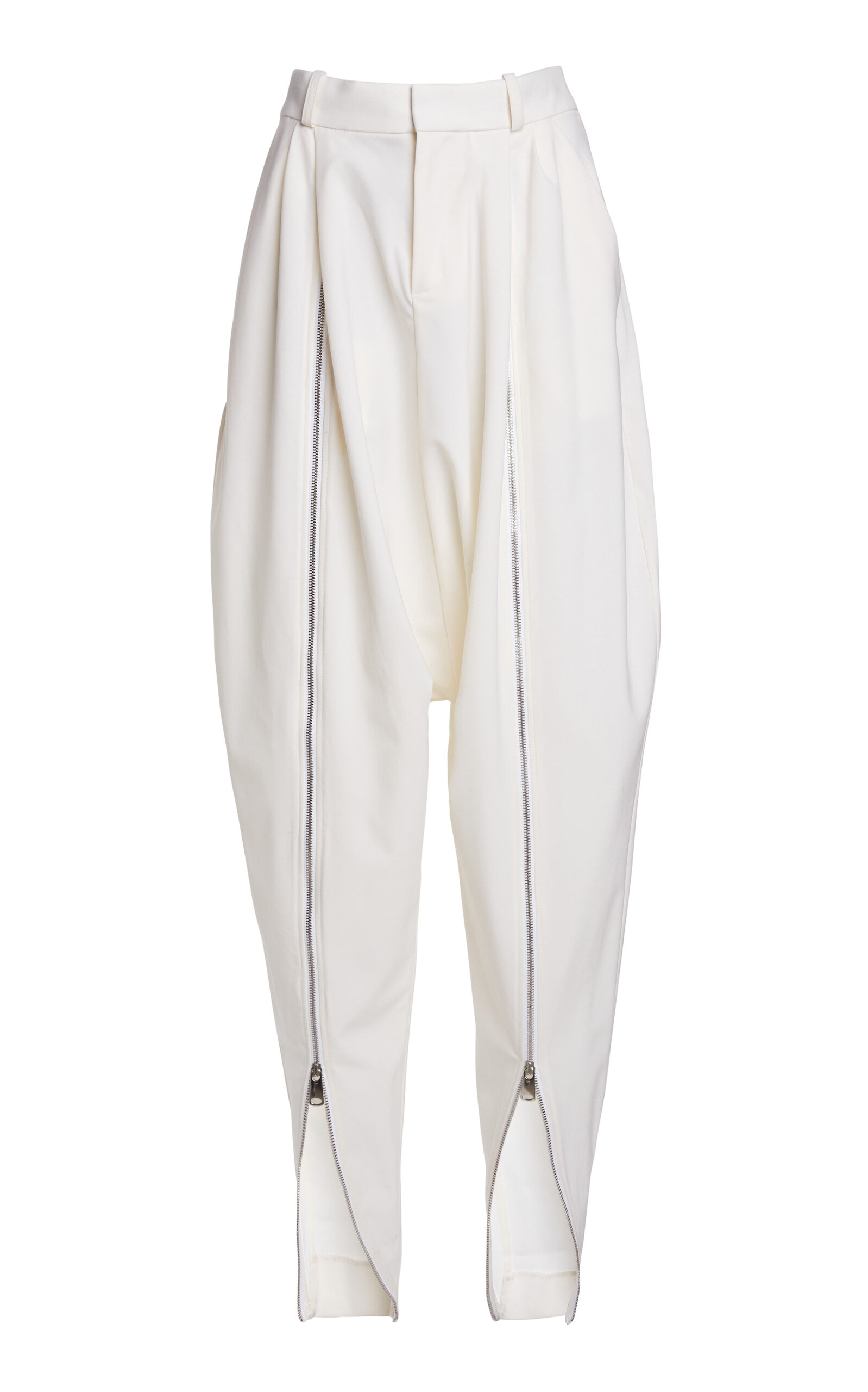 Coperni Wool Double-Zipped Sarouel Trousers