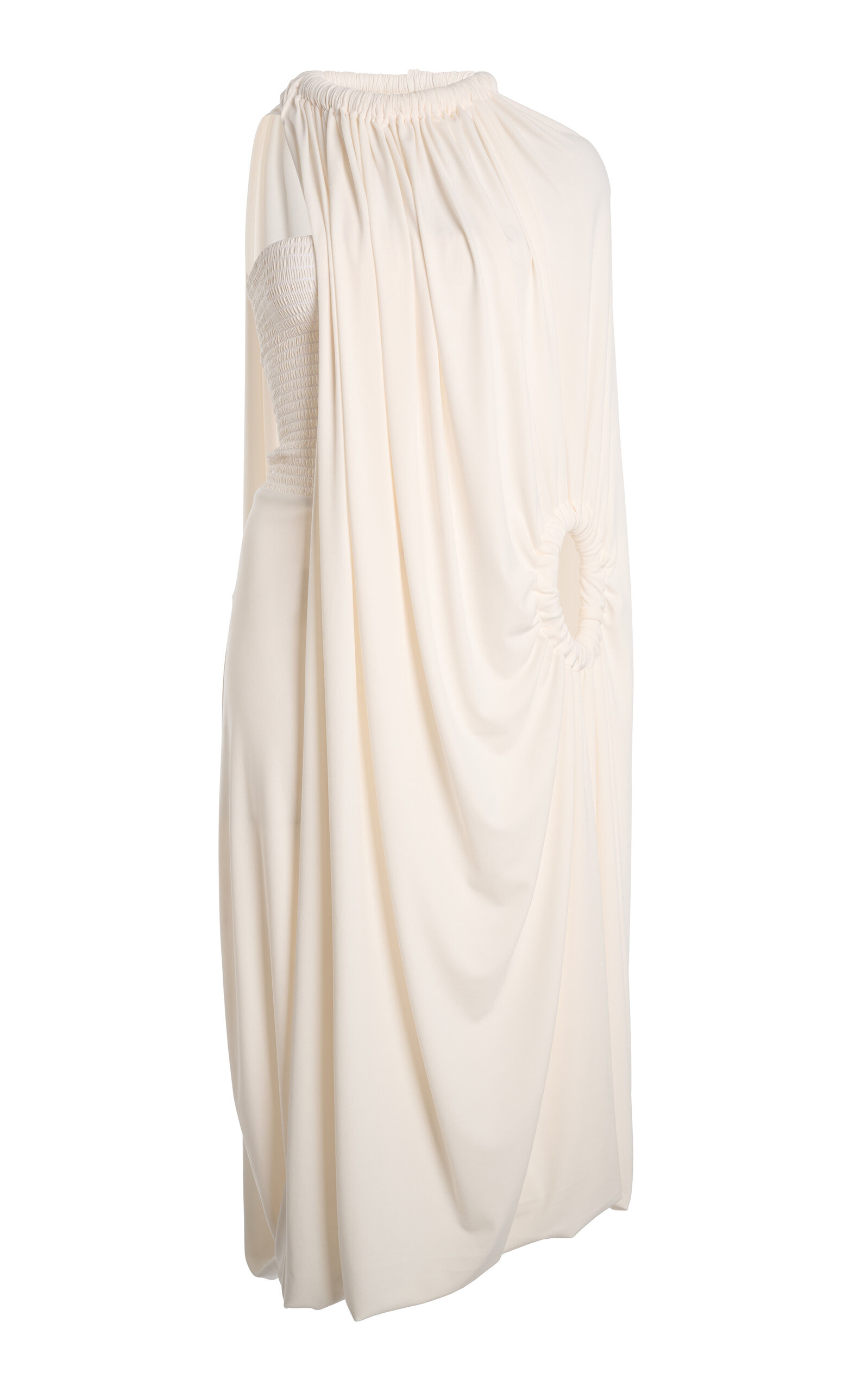 Coperni Draped Smock Mini Dress - Blue