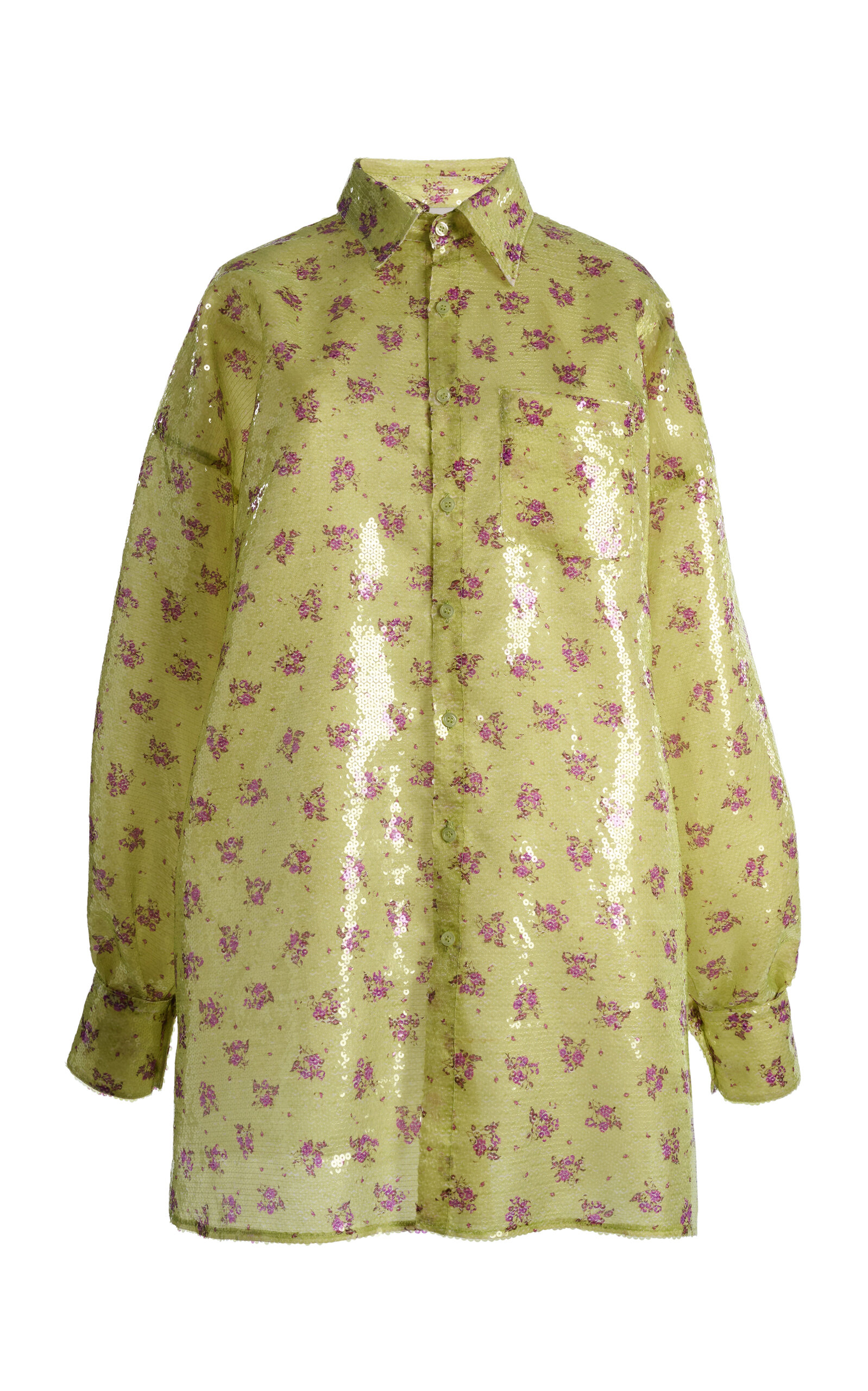 Coperni Zero Waste Sequin Shirt - Print - XS