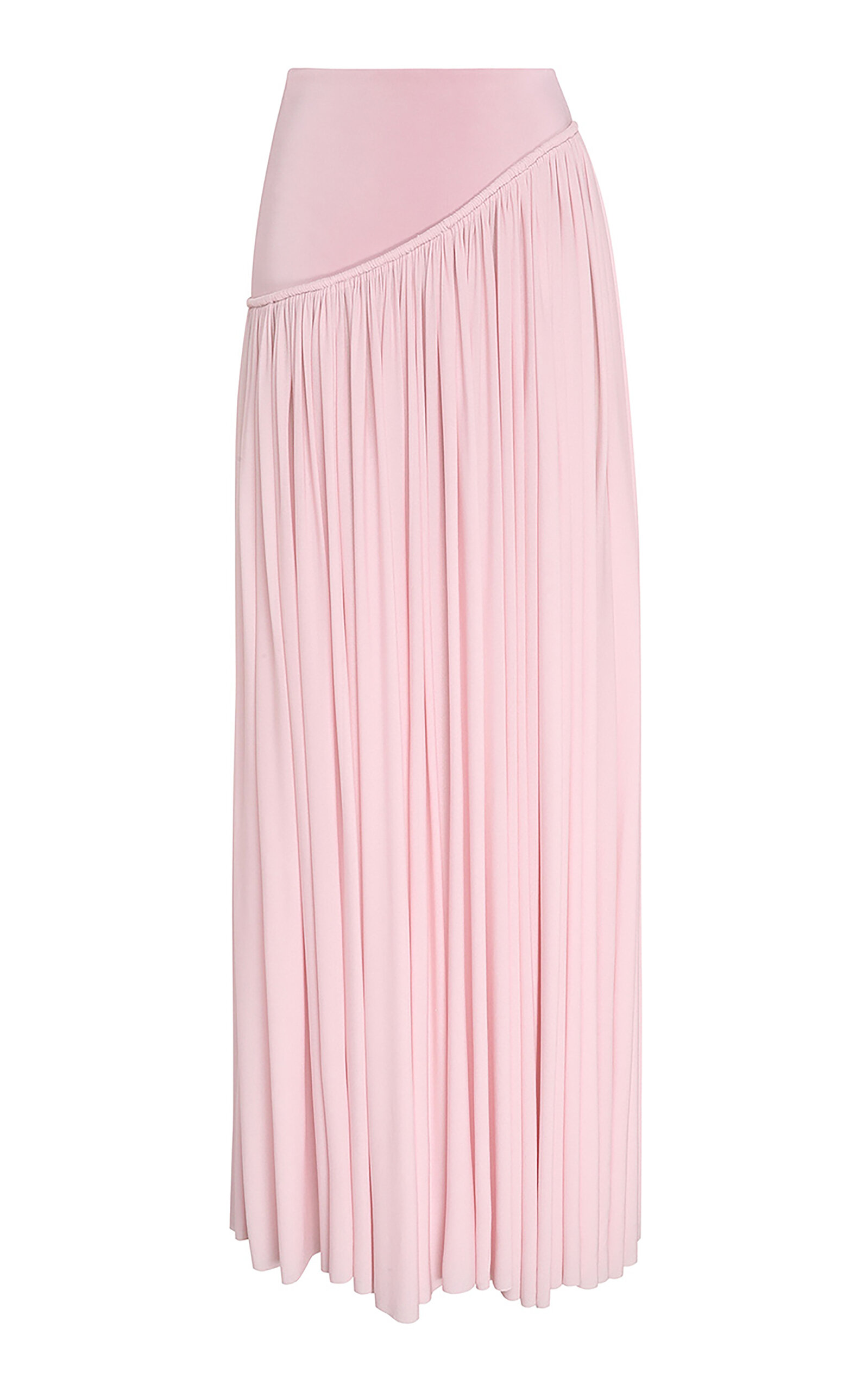 Zimmermann Alchemy Gathered Maxi Skirt In Pink