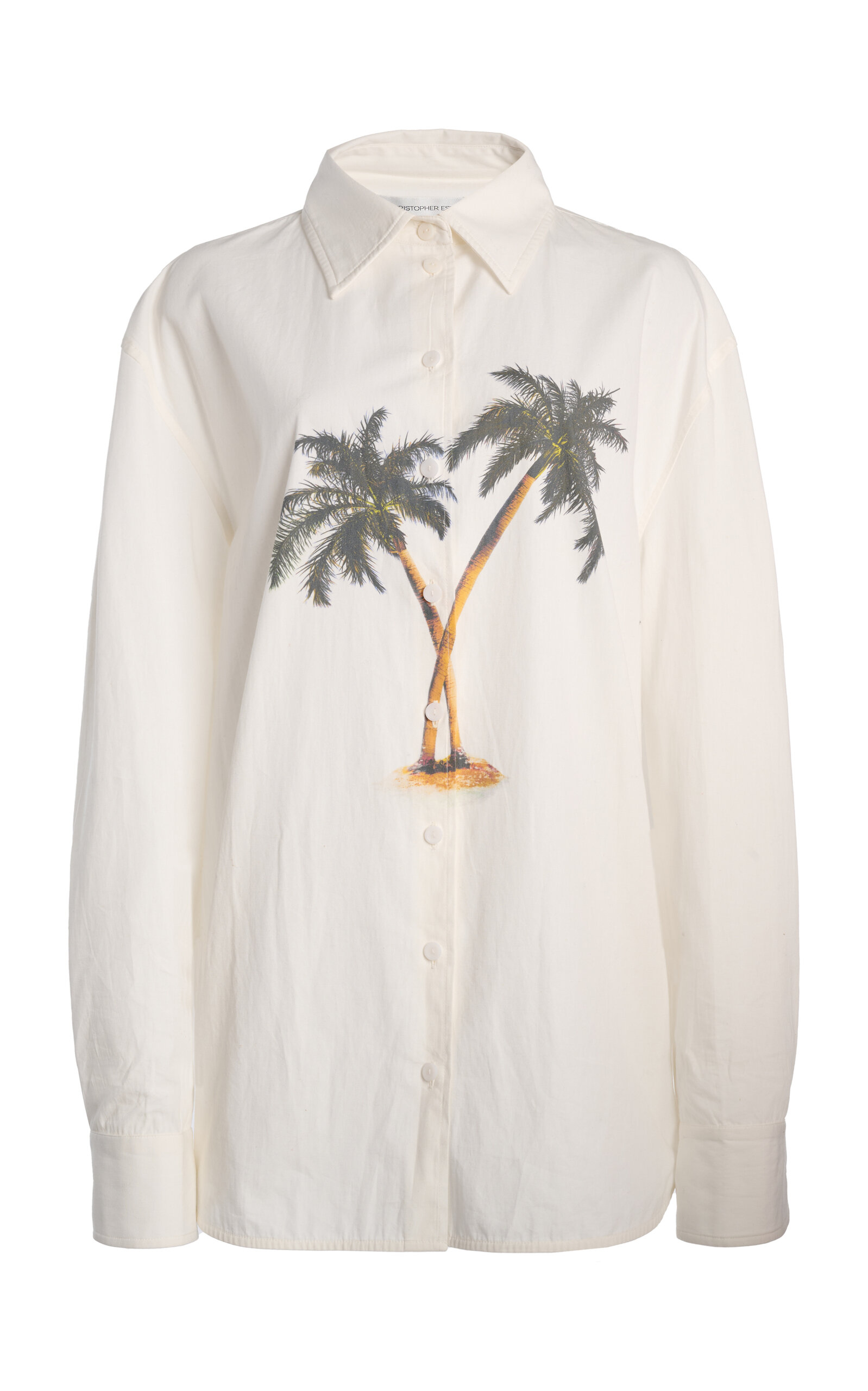Christopher Esber Palm Mirage Cotton Shirt