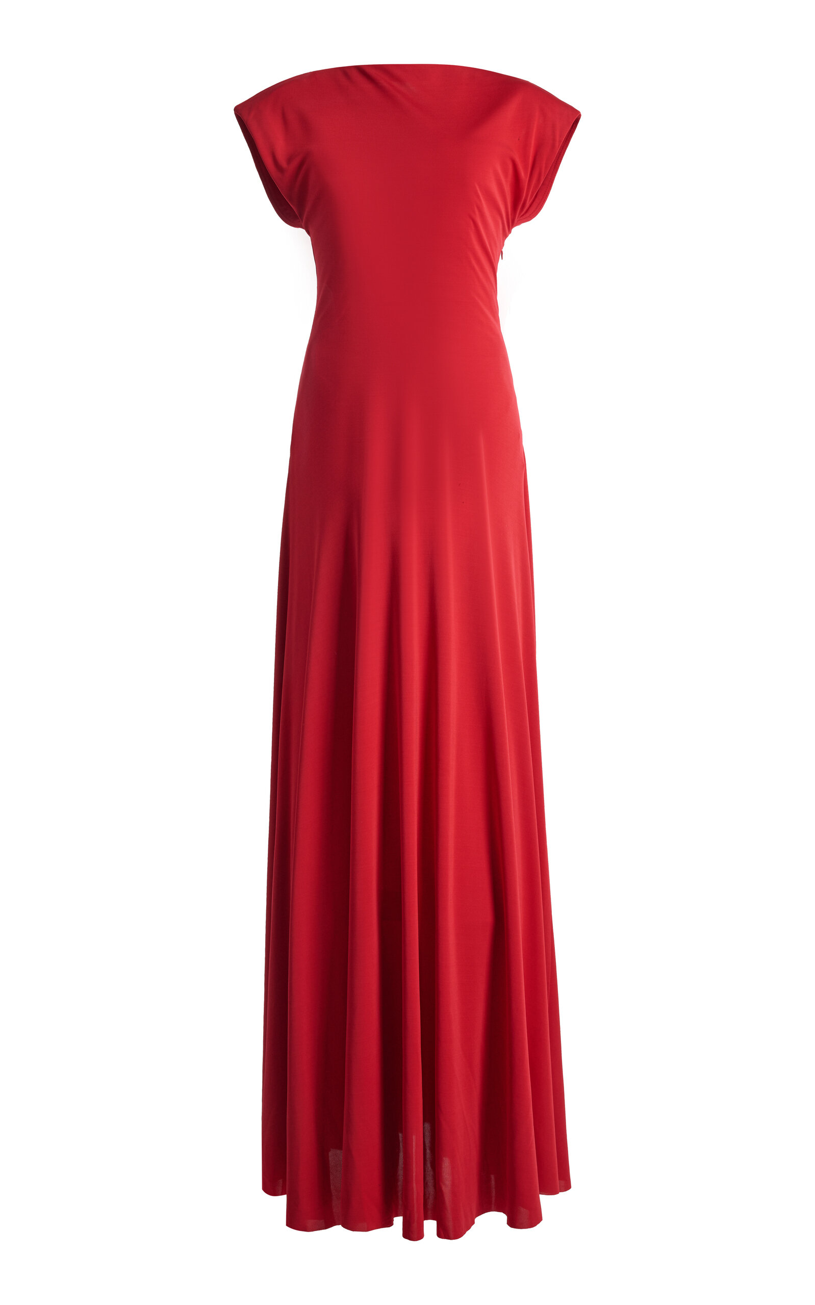 Christopher Esber Framed Arc Crepe Gown - Red