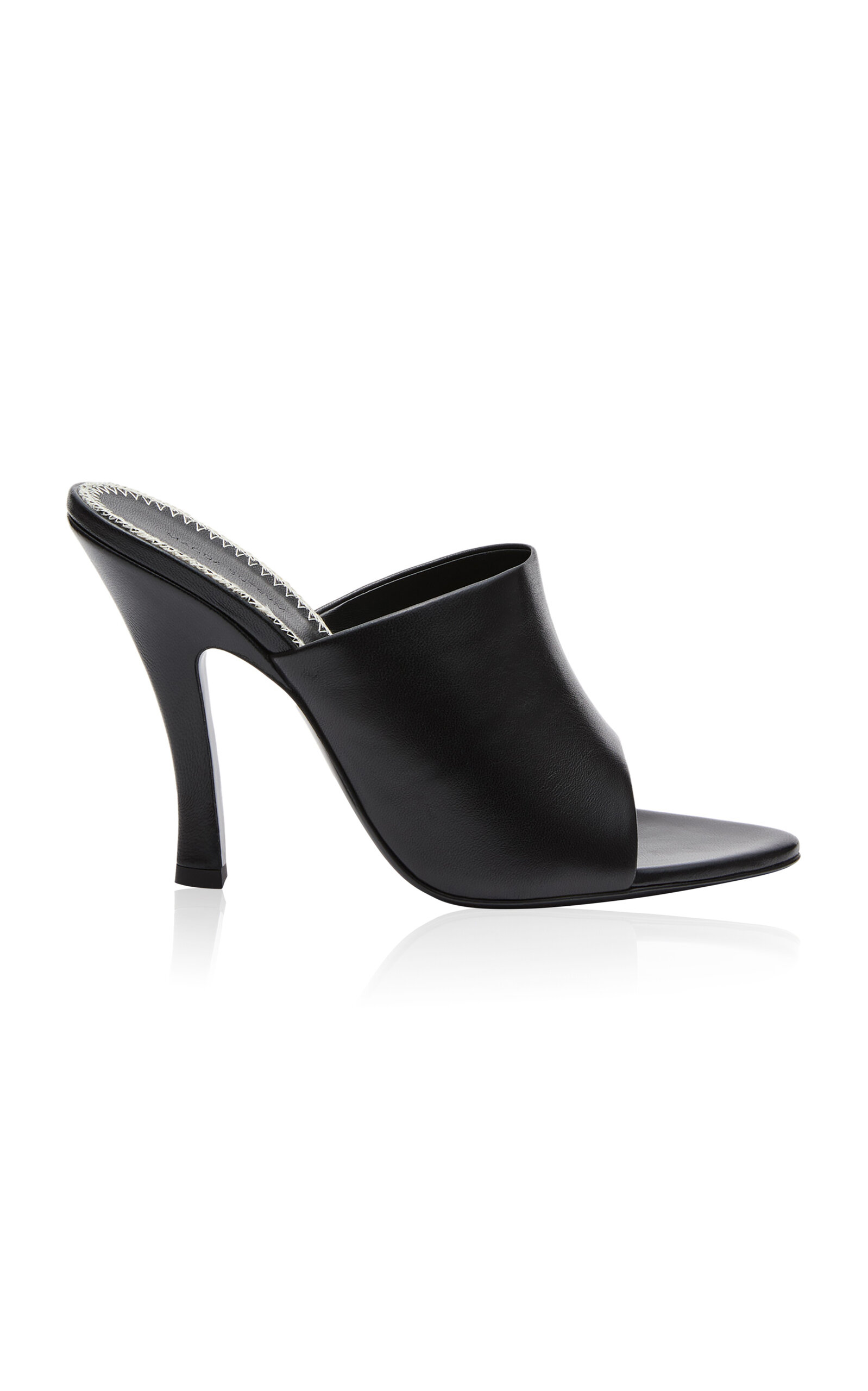 Magda Butrym Black Mules In Black