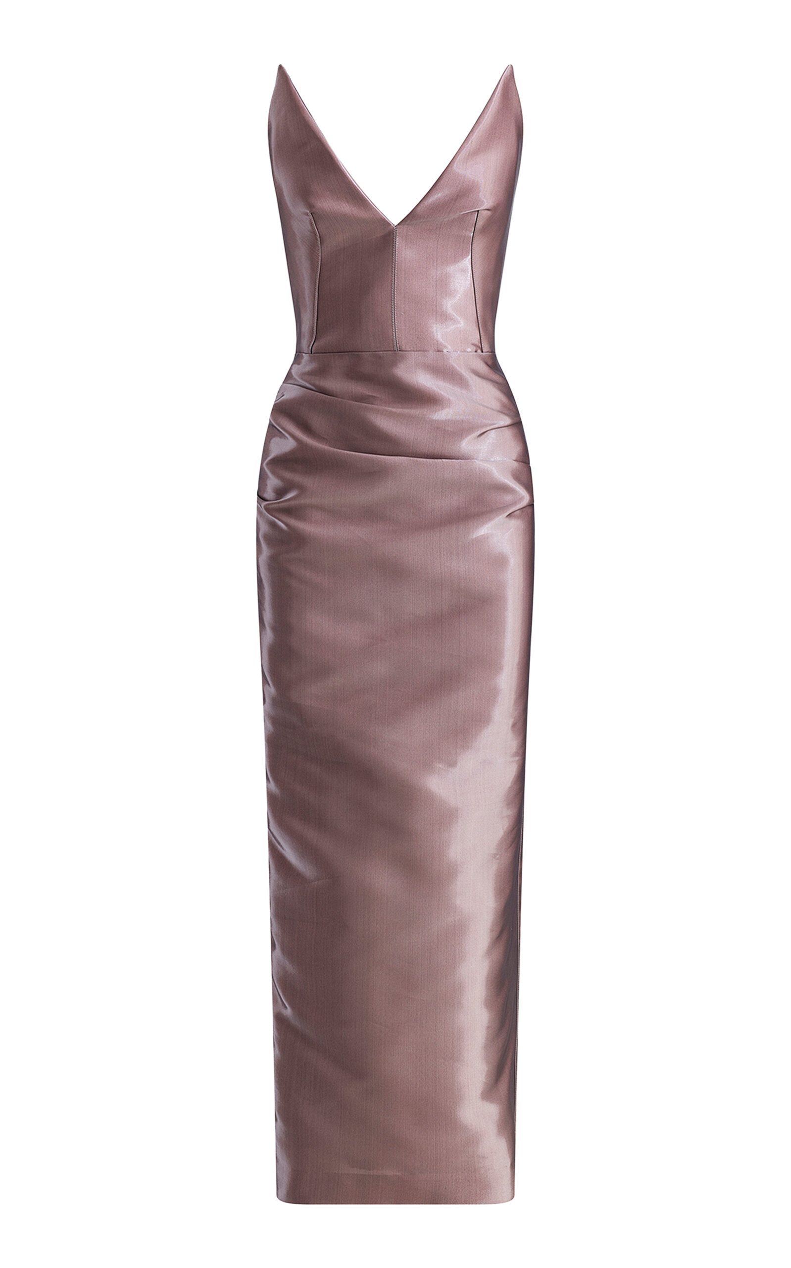 Maticevski Saucy Minx Cotton Midi Dress