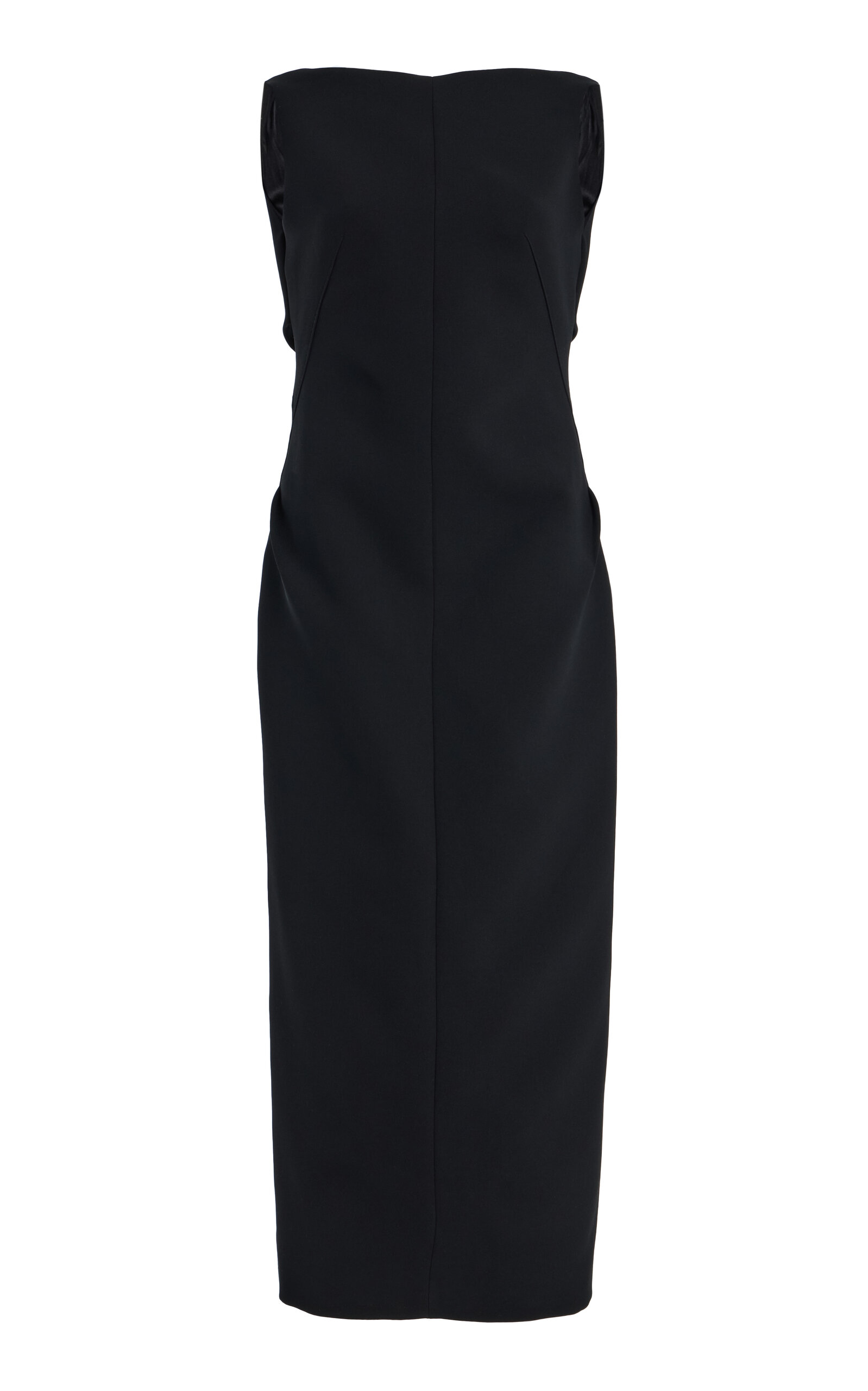 Maticevski Fervor Linen-Blend Midi Dress