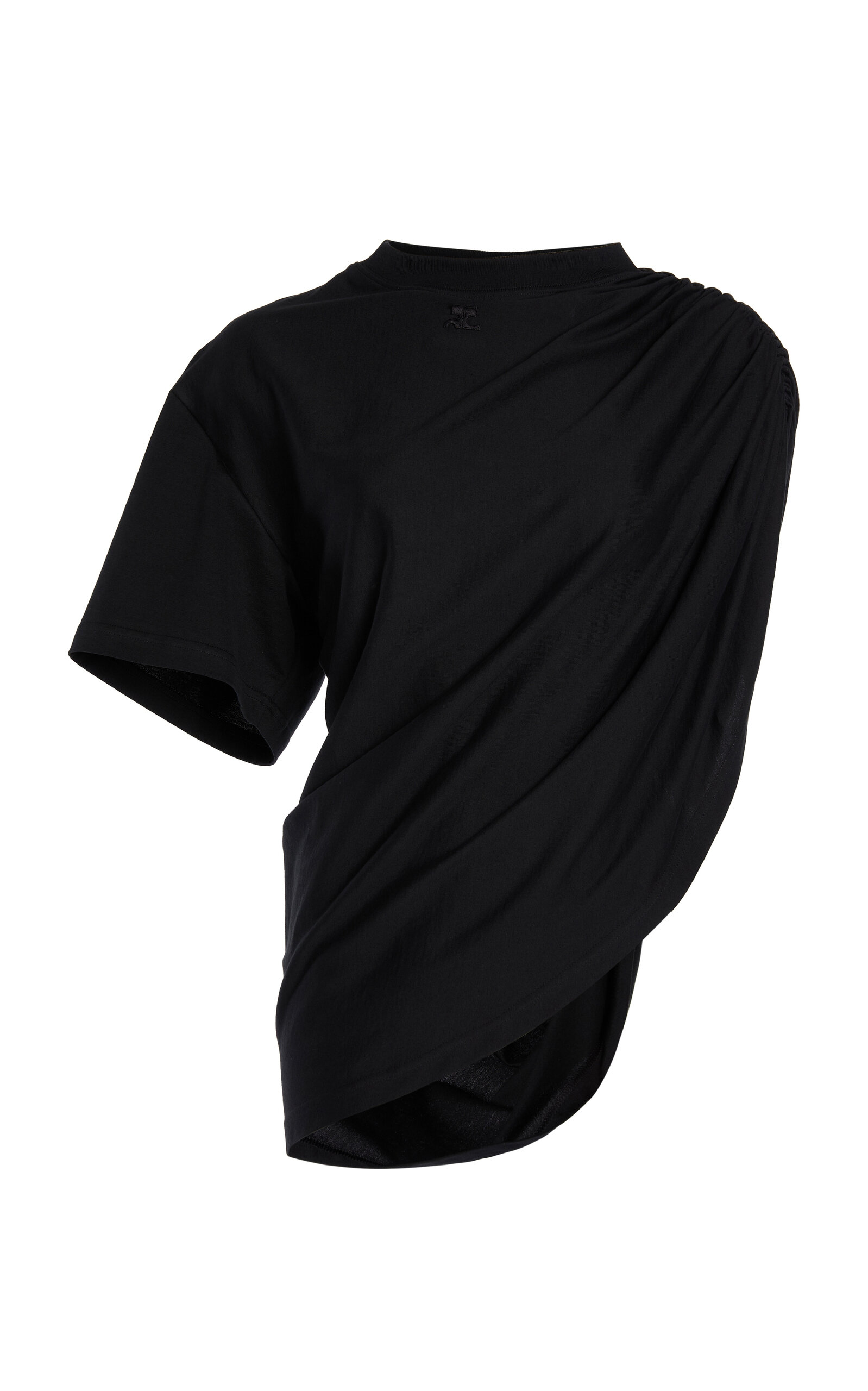 Courrèges Twisted Cotton Top