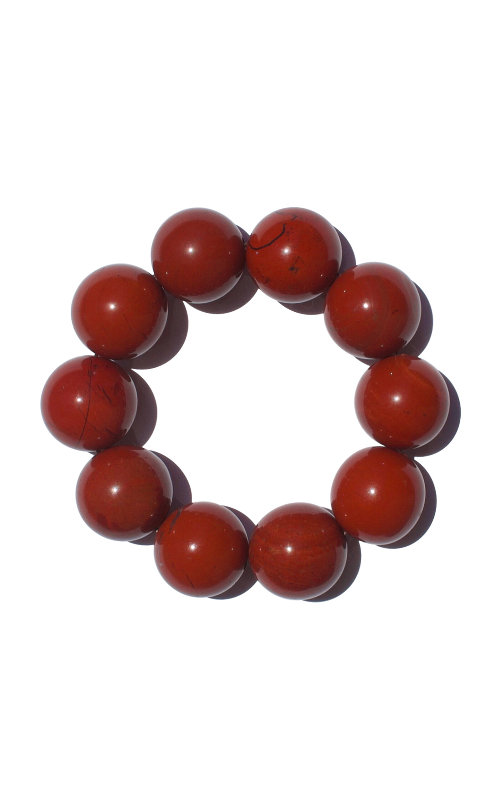 Vertigo Poppy Jasper Bracelet In Red