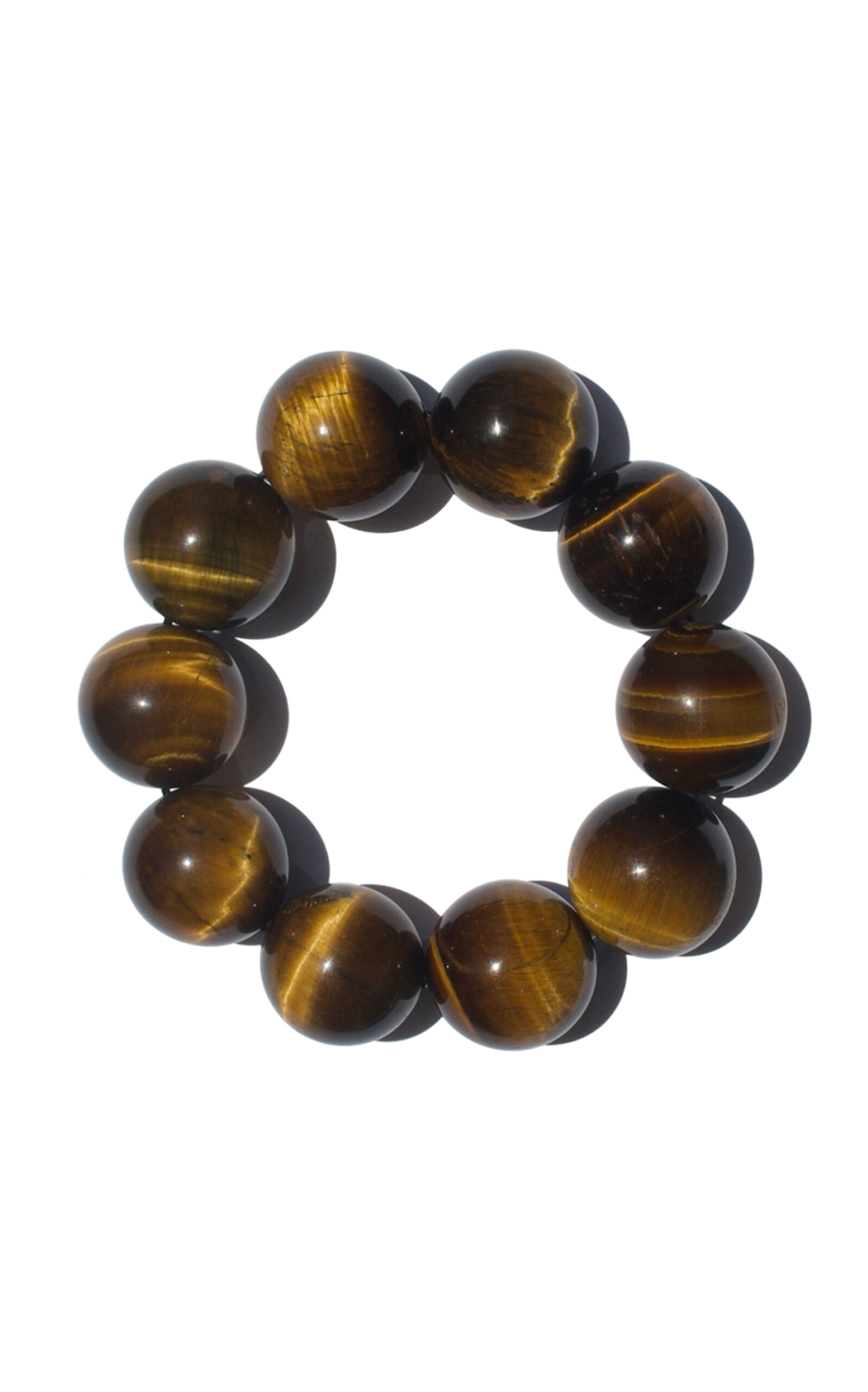 Vertigo Tigers Eye Bracelet In Brown