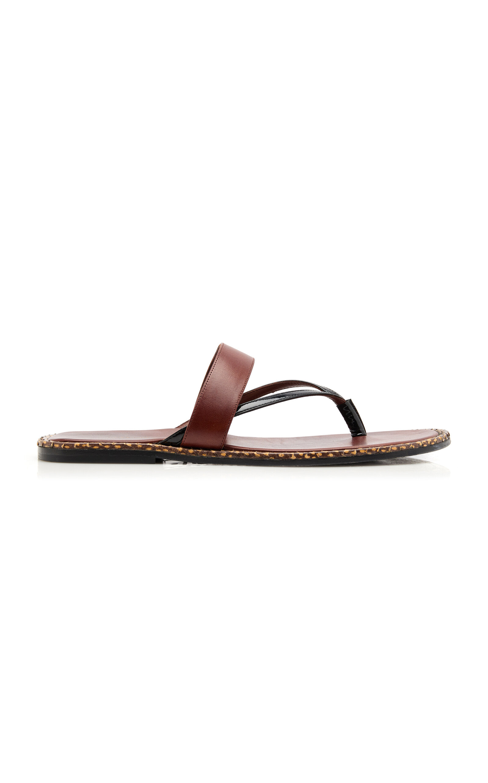 Dries Van Noten Leather Sandals - Moda Operandi