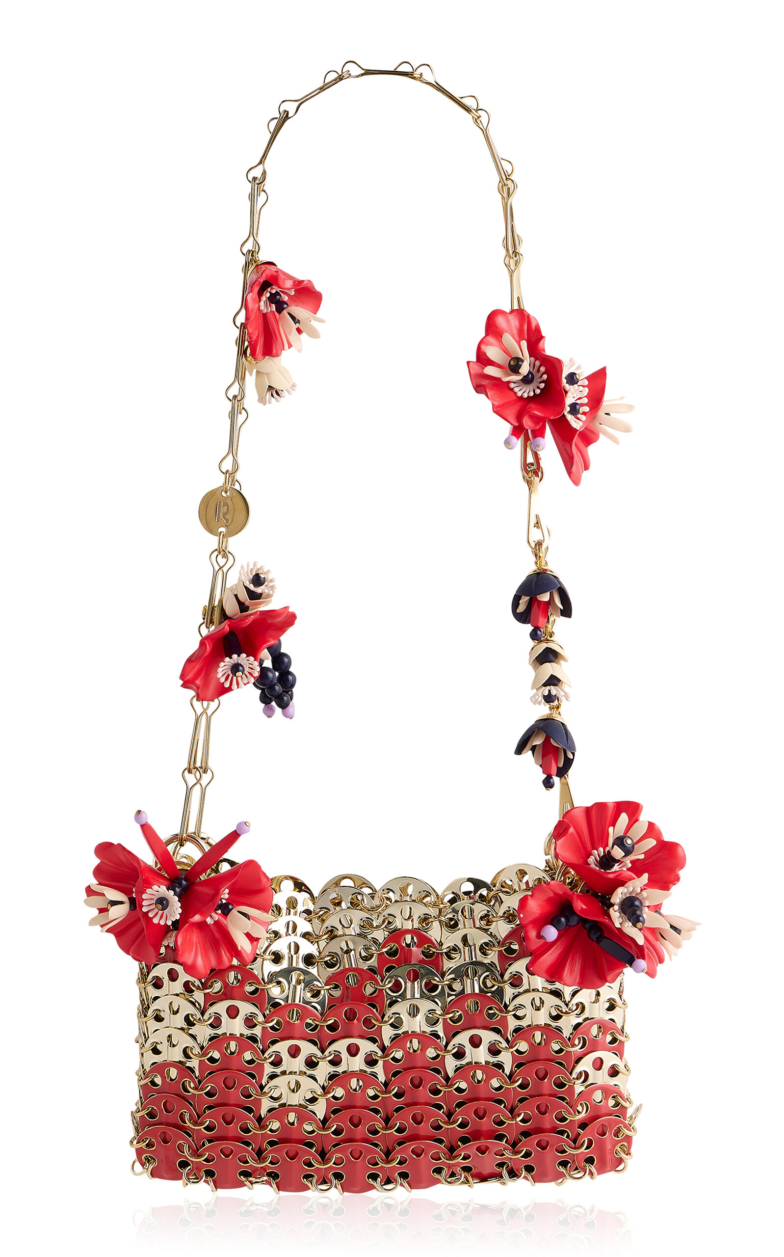 Rabanne Embellished Chainmail Mini Bag