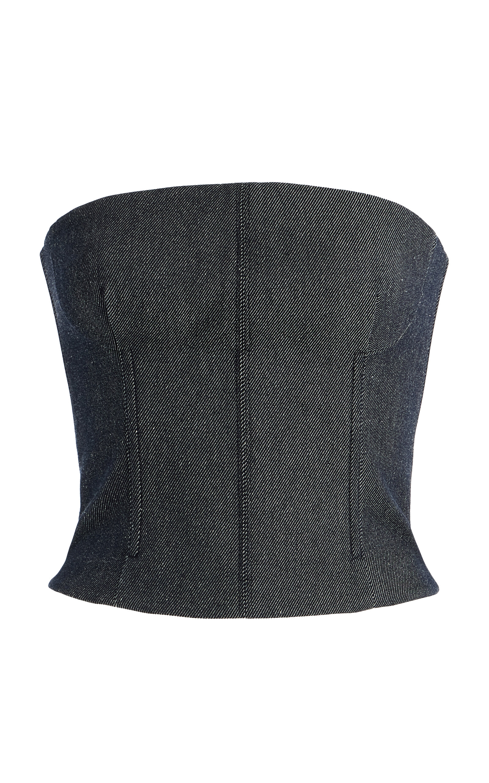 TWP Jillian Wool-Cotton Bustier Top