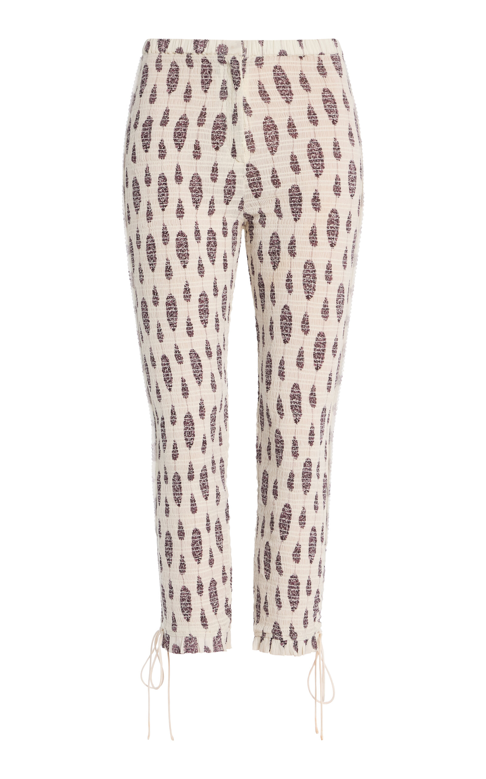 Isabel Marant Alene High-Rise Cropped Pants