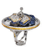 Sybarite Viola Ring - Gold - OS - Only At Moda Operandi