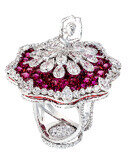 Sybarite Prima Ballerina Ring - Red - OS - Only At Moda Operandi