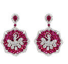 Sybarite Prima Ballerina Earrings - Red - OS - Only At Moda Operandi