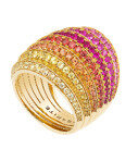 Sybarite Sunlight Ring - Pink - OS - Only At Moda Operandi