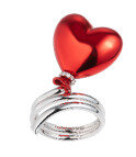 Sybarite Cherry Red Heart Ring - Red - OS - Only At Moda Operandi