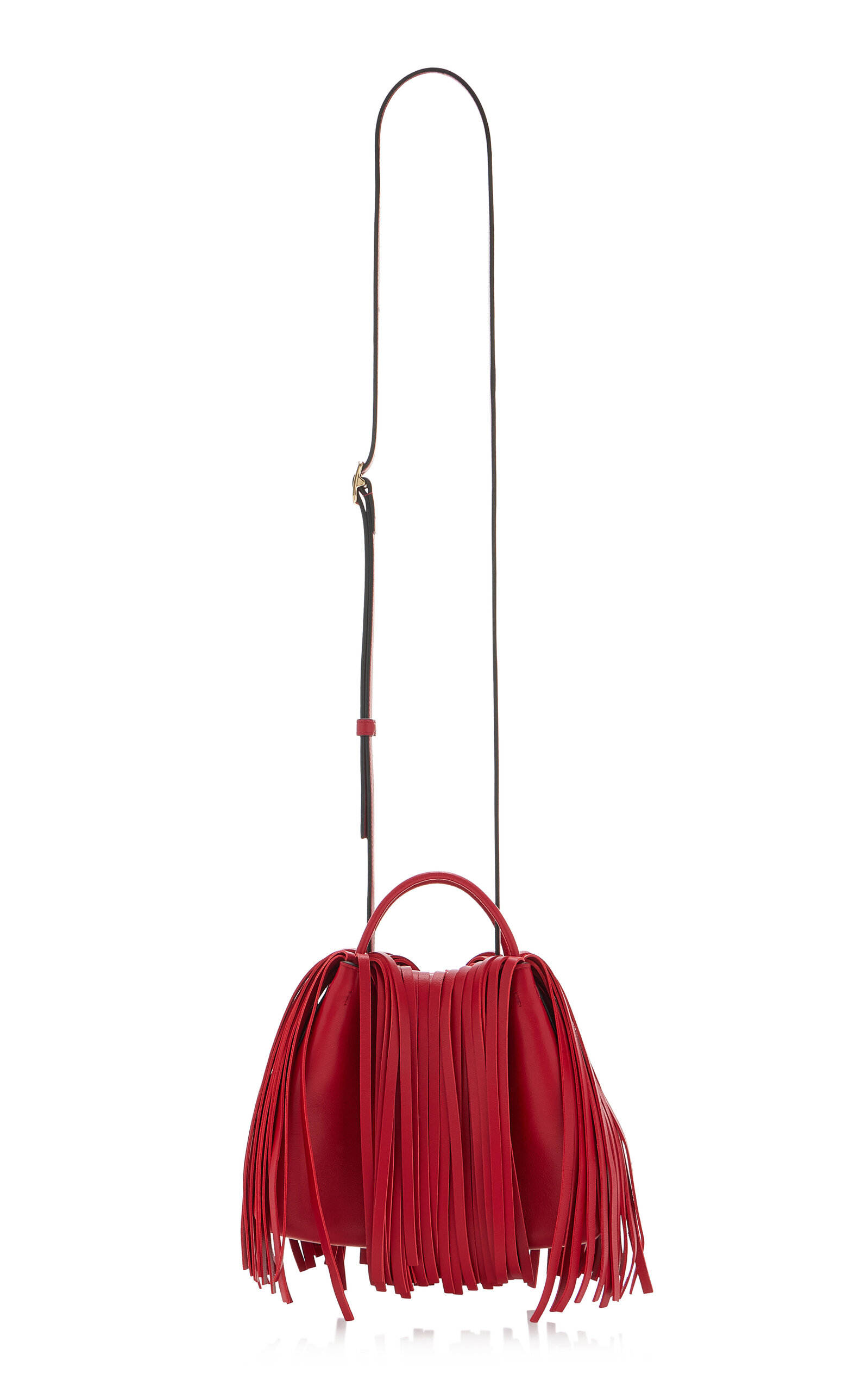 Givenchy Facet Fringed Leather Bag